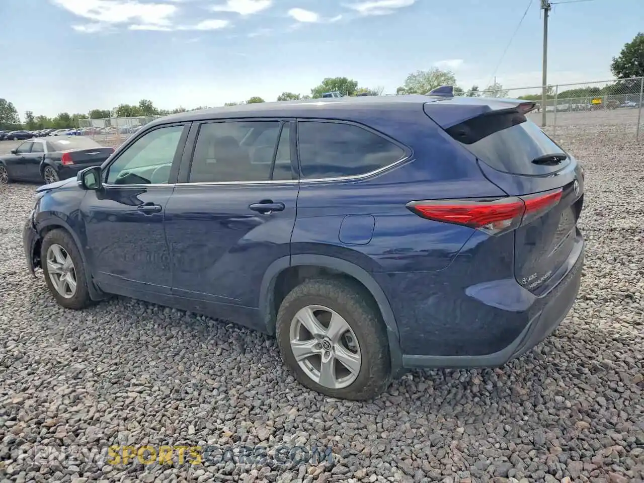 2 Photograph of a damaged car 5TDBZRBH7MS151023 TOYOTA HIGHLANDER 2021