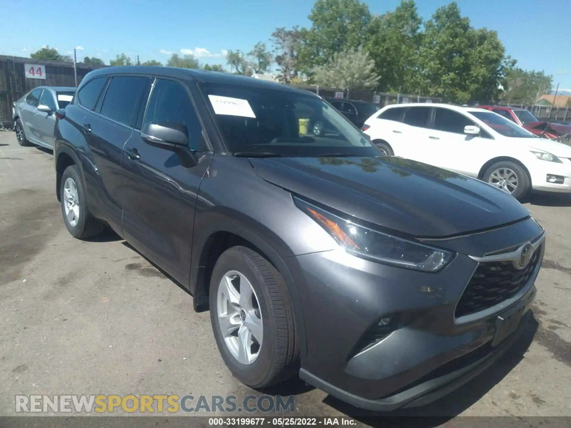 1 Photograph of a damaged car 5TDBZRBH7MS546822 TOYOTA HIGHLANDER 2021