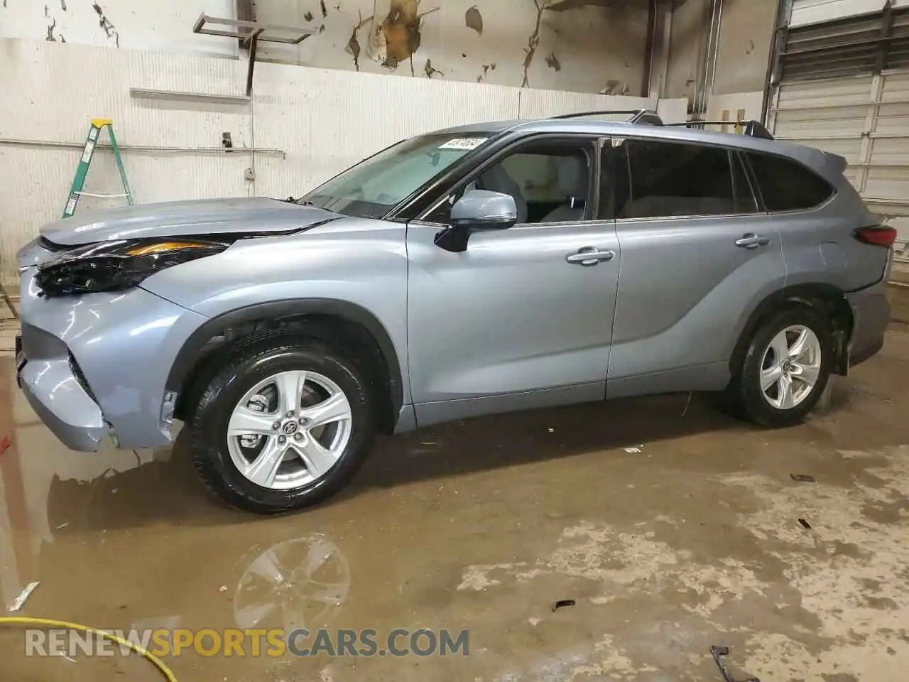 1 Photograph of a damaged car 5TDBZRBH8MS081810 TOYOTA HIGHLANDER 2021