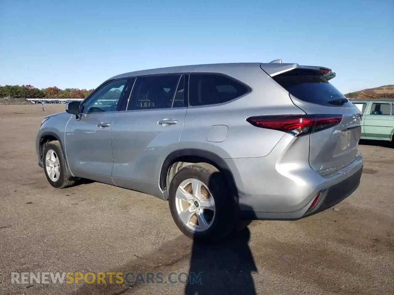 2 Photograph of a damaged car 5TDBZRBHXMS058030 TOYOTA HIGHLANDER 2021