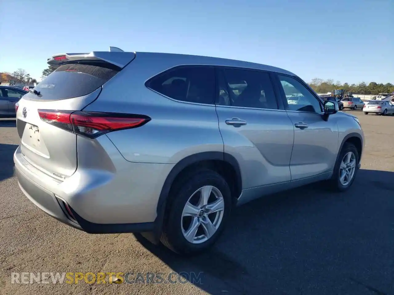 3 Photograph of a damaged car 5TDBZRBHXMS058030 TOYOTA HIGHLANDER 2021