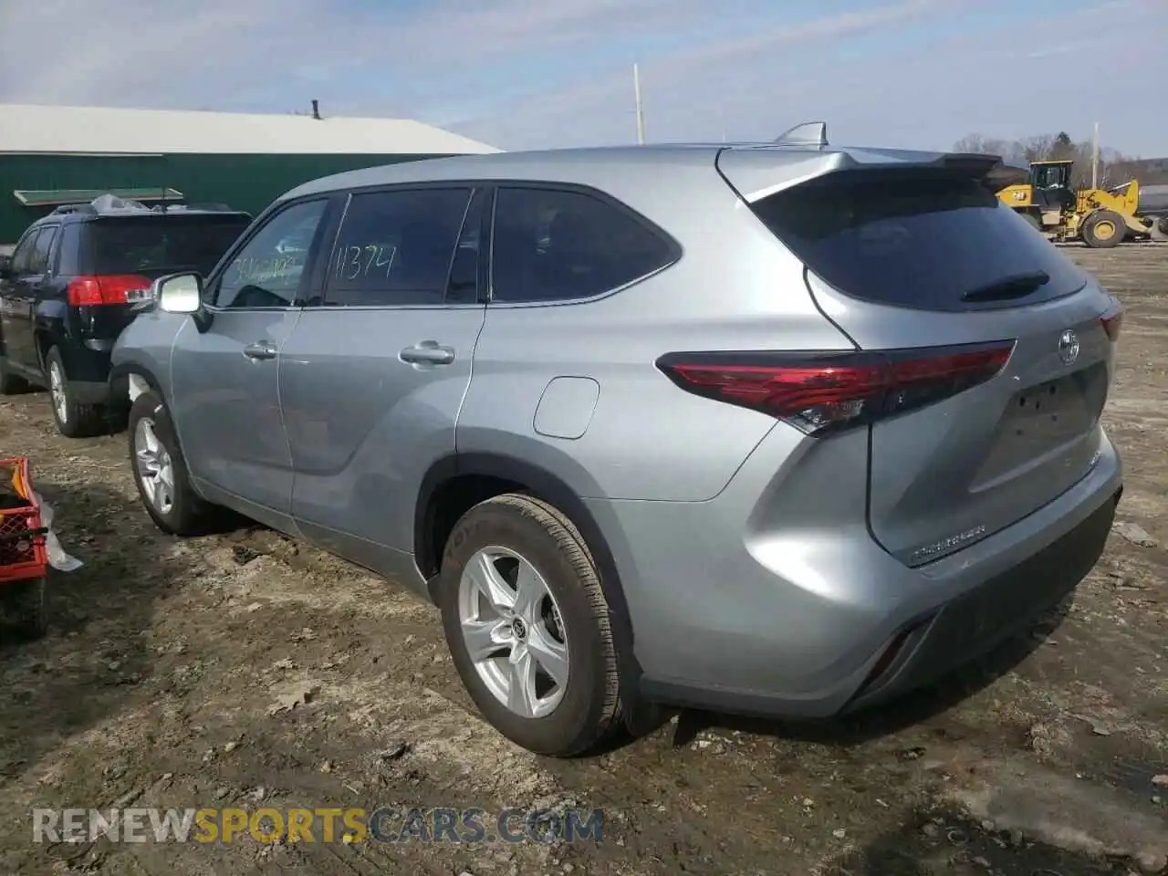 3 Photograph of a damaged car 5TDBZRBHXMS059310 TOYOTA HIGHLANDER 2021