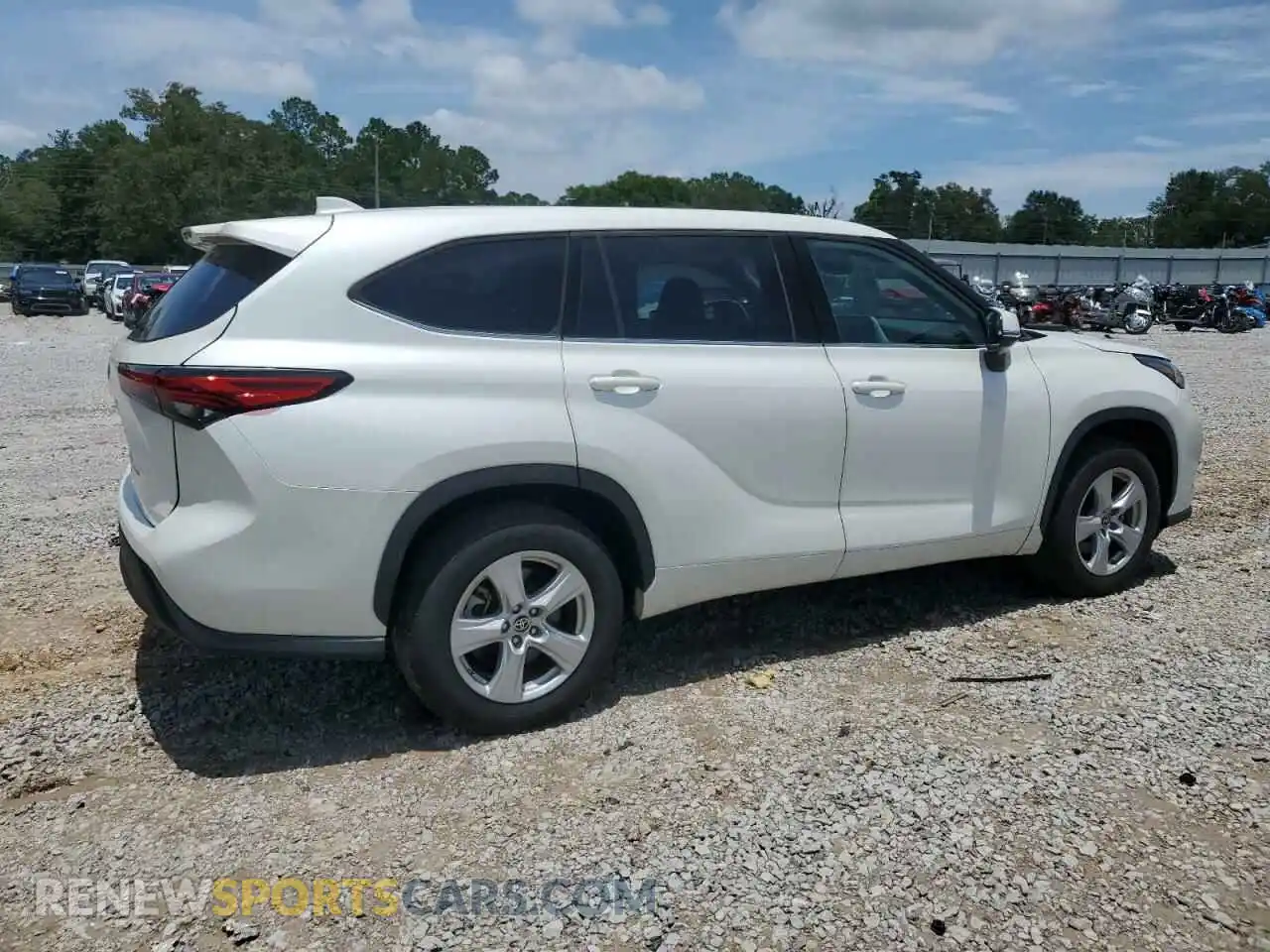 3 Photograph of a damaged car 5TDCZRAH0MS076476 TOYOTA HIGHLANDER 2021
