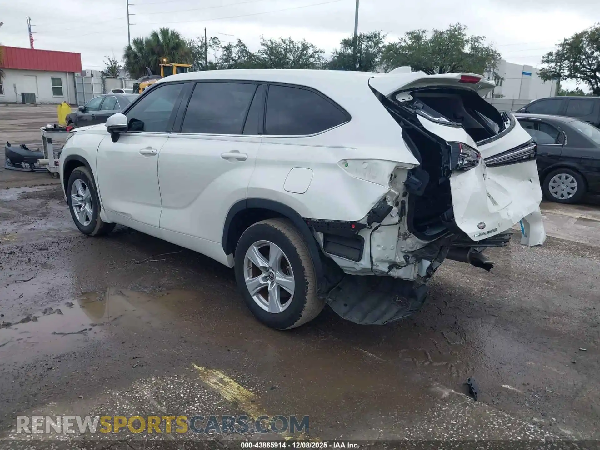 3 Photograph of a damaged car 5TDCZRAH0MS525610 TOYOTA HIGHLANDER 2021