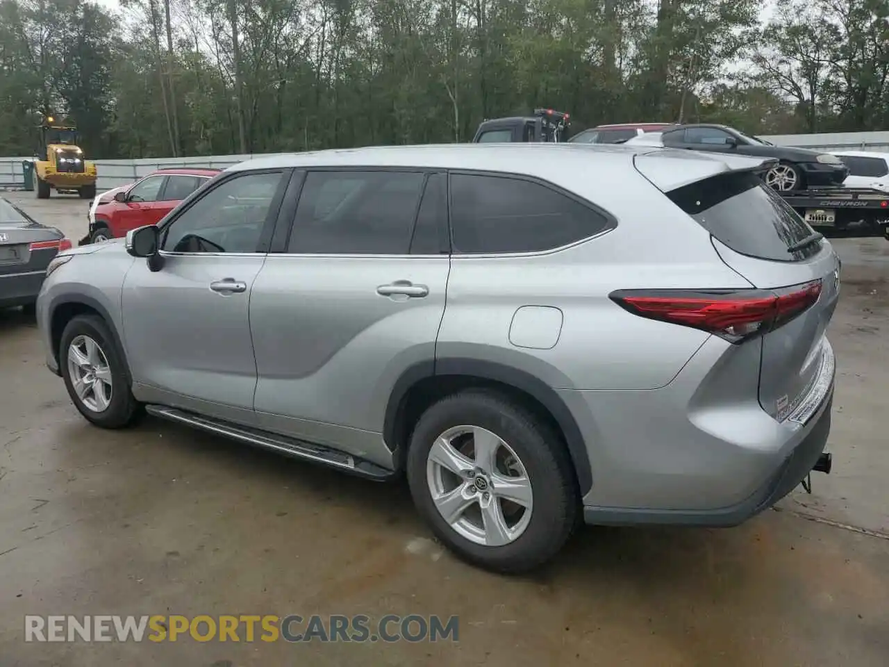 2 Photograph of a damaged car 5TDCZRAH3MS084586 TOYOTA HIGHLANDER 2021
