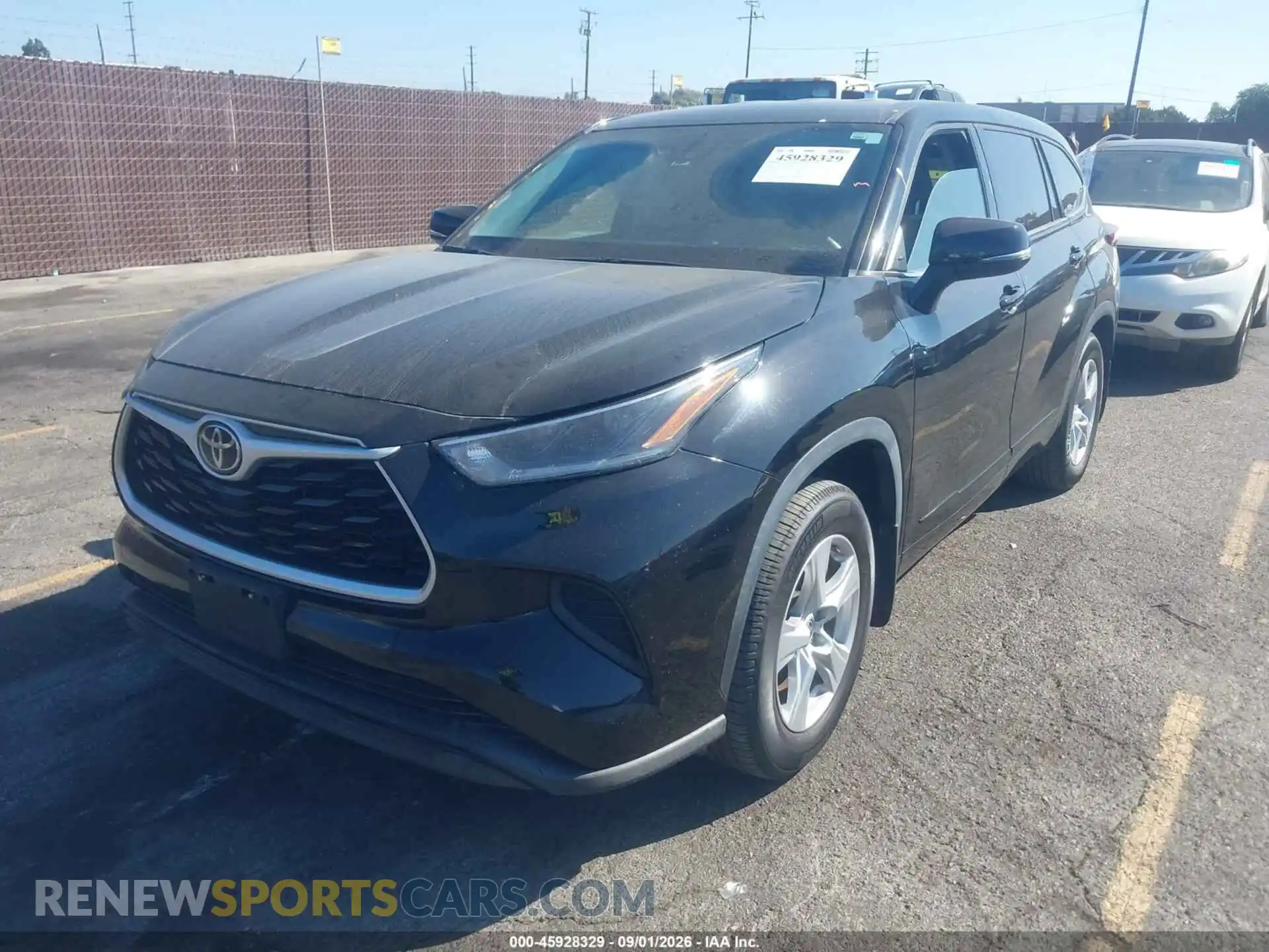 2 Photograph of a damaged car 5TDCZRAH5MS083553 TOYOTA HIGHLANDER 2021