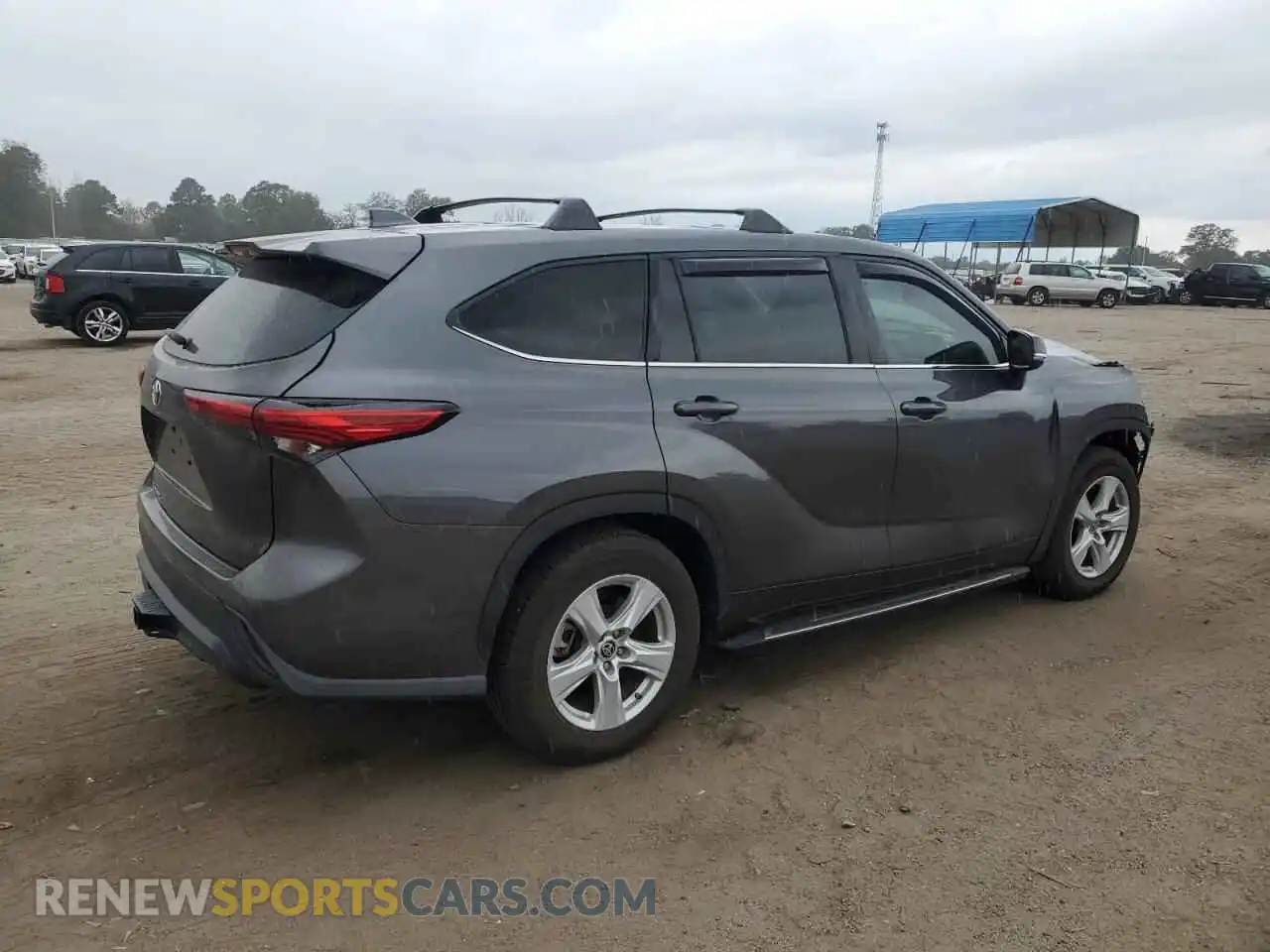 3 Photograph of a damaged car 5TDCZRAH7MS040249 TOYOTA HIGHLANDER 2021