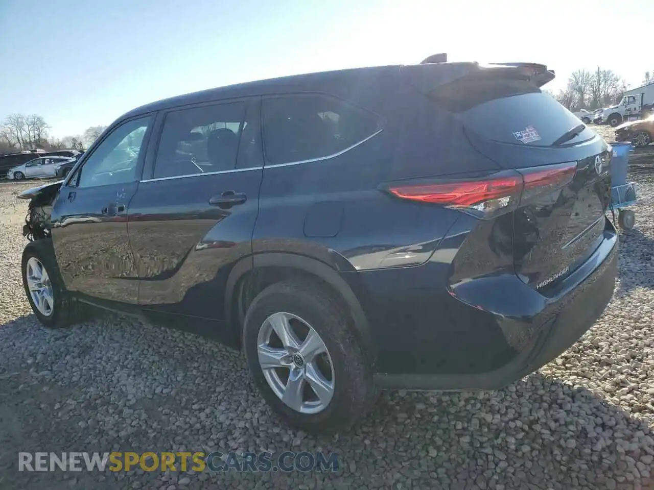 2 Photograph of a damaged car 5TDCZRAH9MS043363 TOYOTA HIGHLANDER 2021