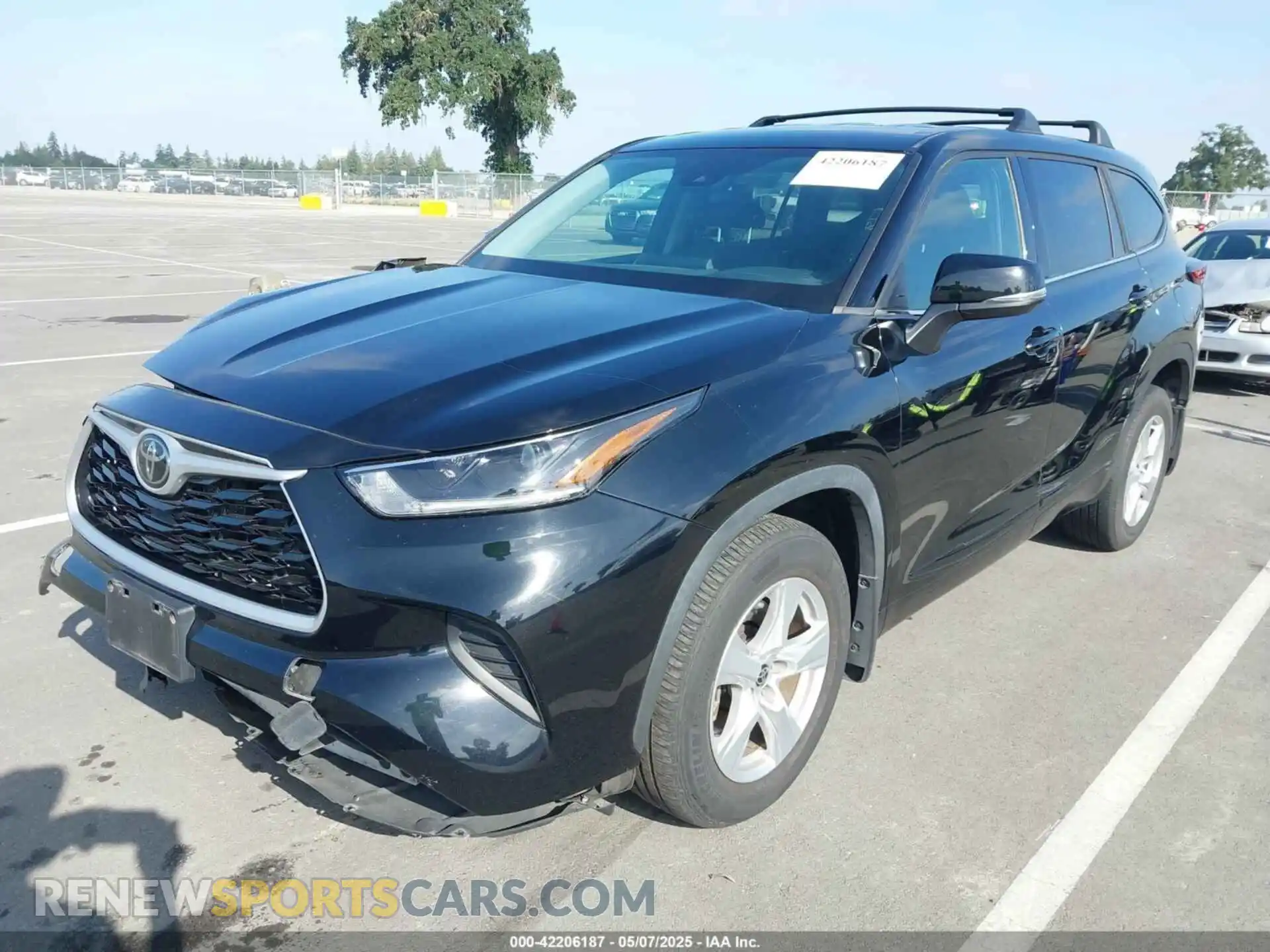 2 Photograph of a damaged car 5TDCZRBH1MS558663 TOYOTA HIGHLANDER 2021