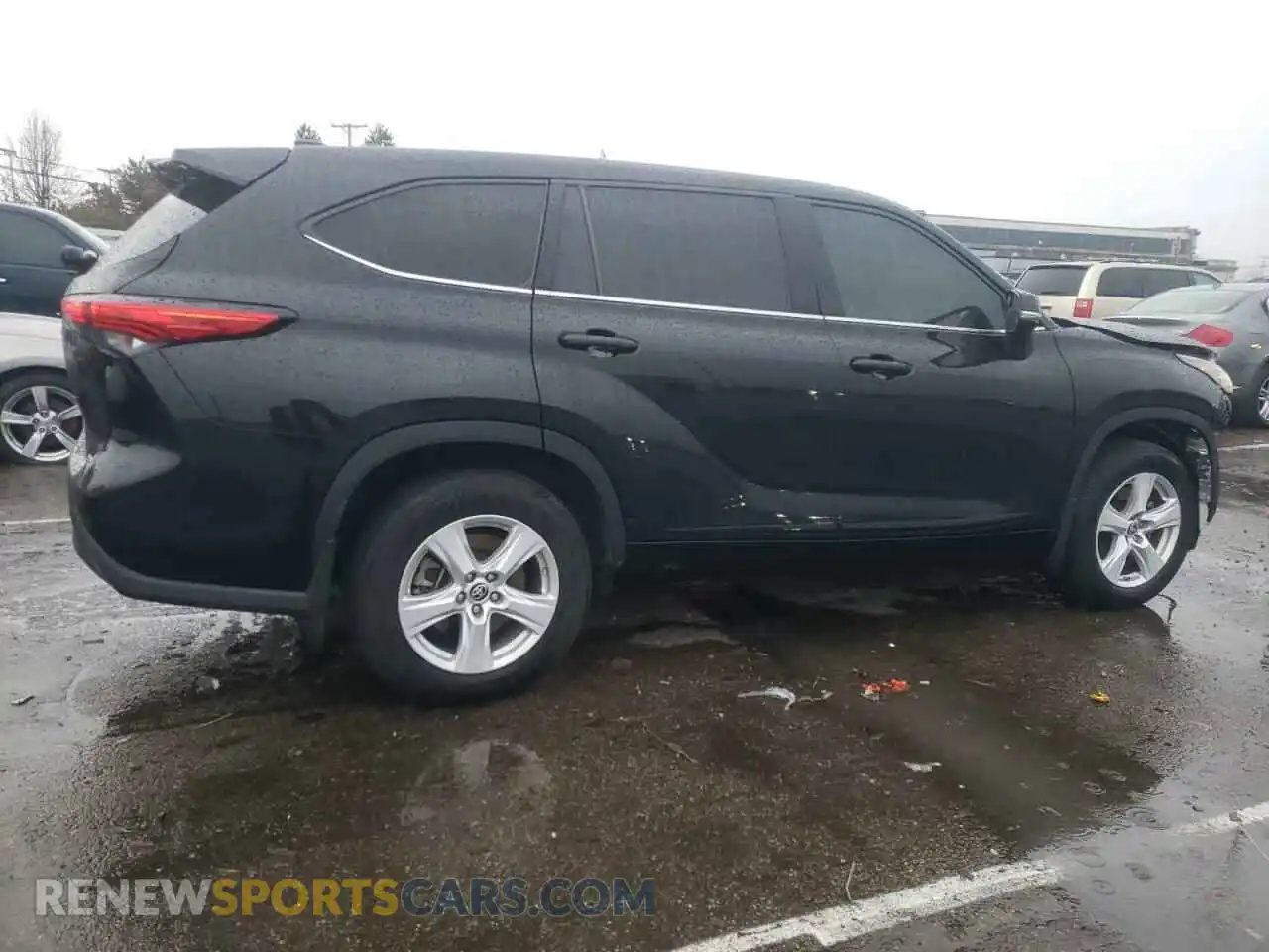 3 Photograph of a damaged car 5TDCZRBH2MS066854 TOYOTA HIGHLANDER 2021
