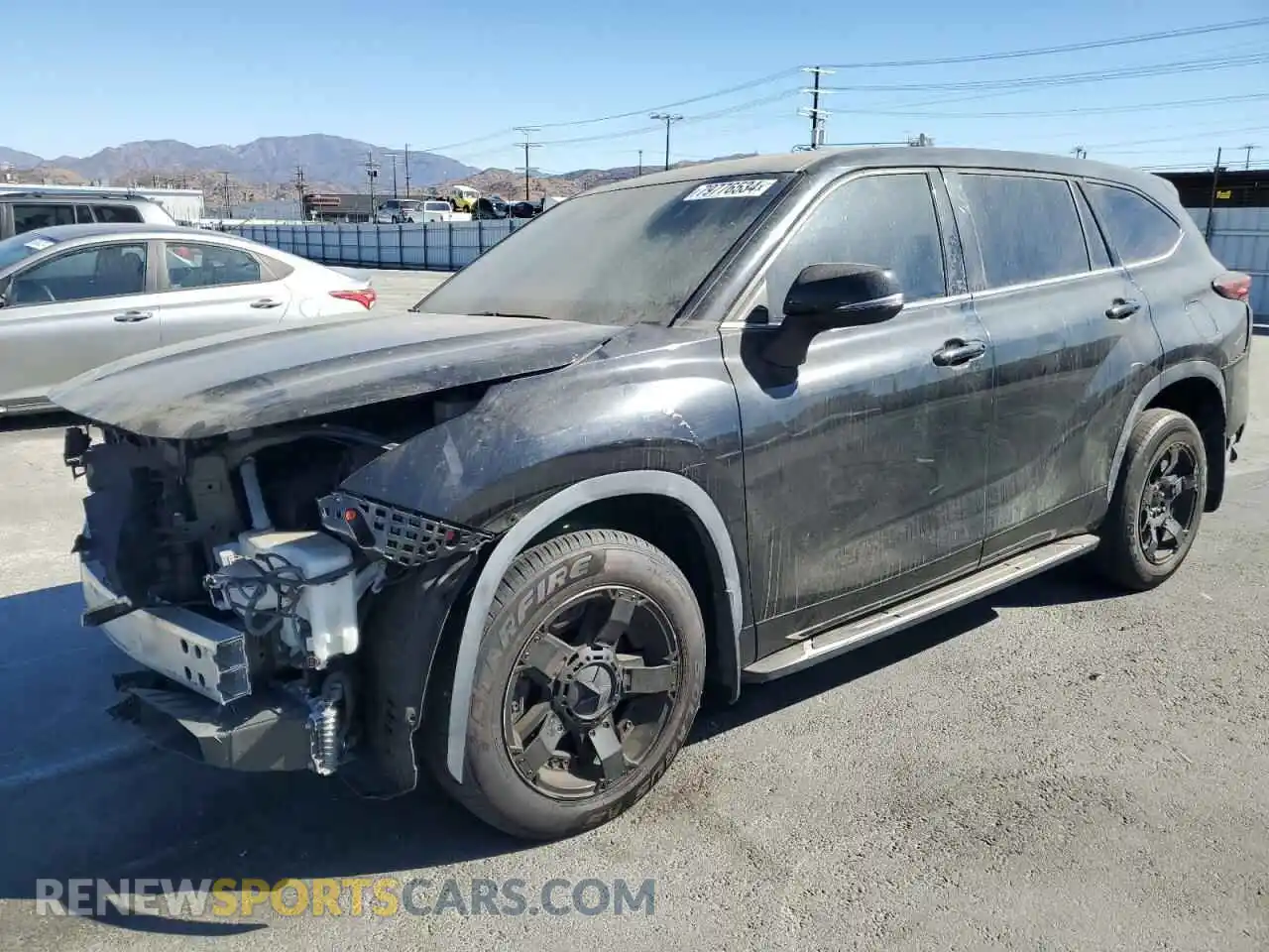 1 Photograph of a damaged car 5TDCZRBH2MS070161 TOYOTA HIGHLANDER 2021