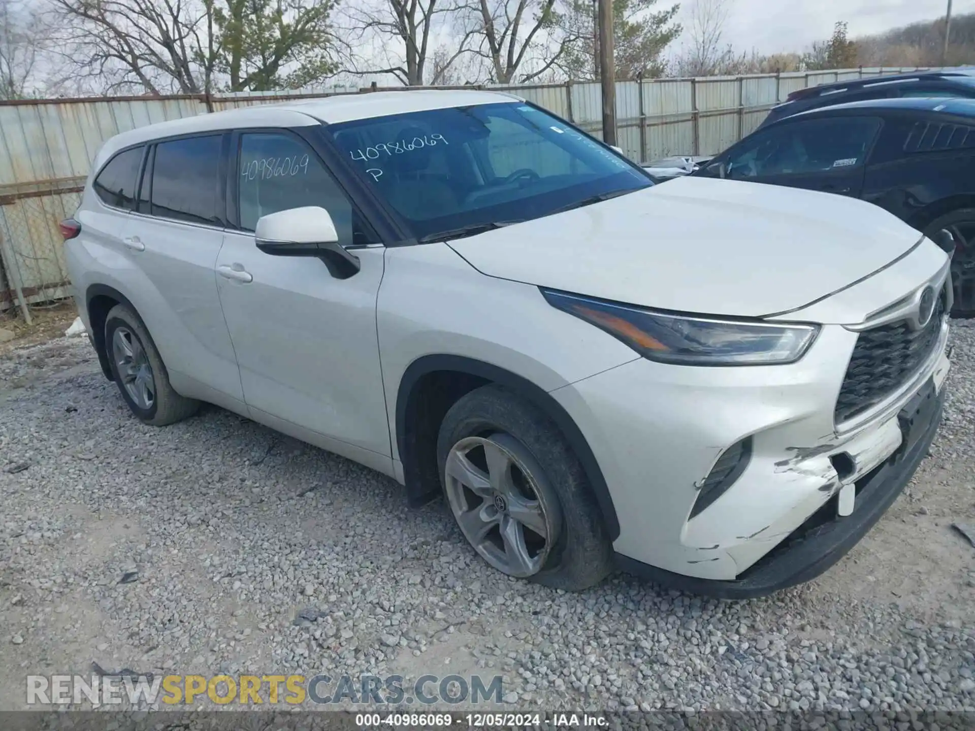 1 fotografías del automóvil dañado 5TDCZRBH2MS523291 TOYOTA HIGHLANDER 2021