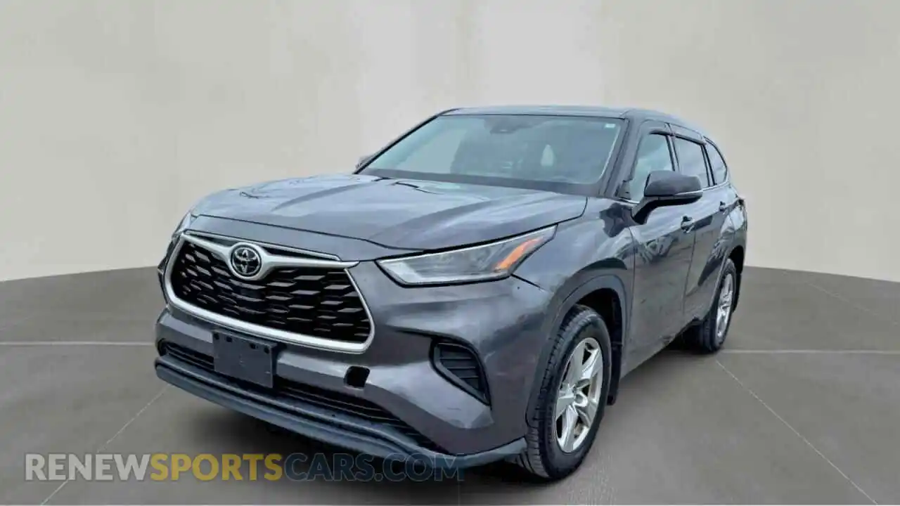 2 Фотография поврежденного автомобиля 5TDCZRBH2MS554363 TOYOTA HIGHLANDER 2021