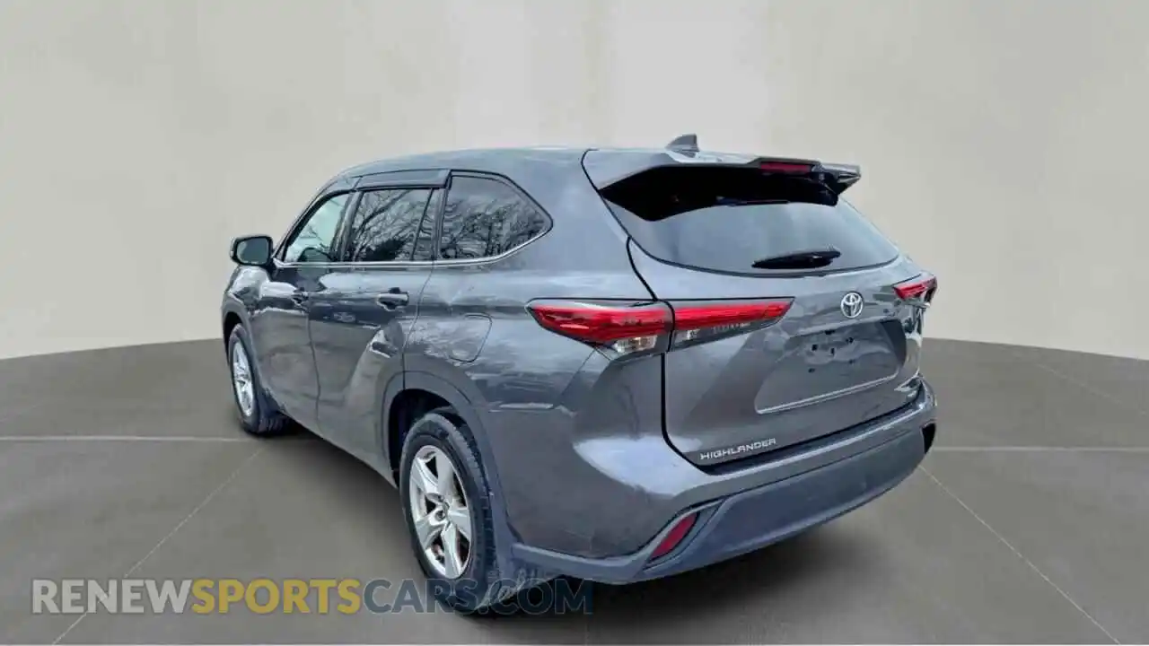 3 Фотография поврежденного автомобиля 5TDCZRBH2MS554363 TOYOTA HIGHLANDER 2021