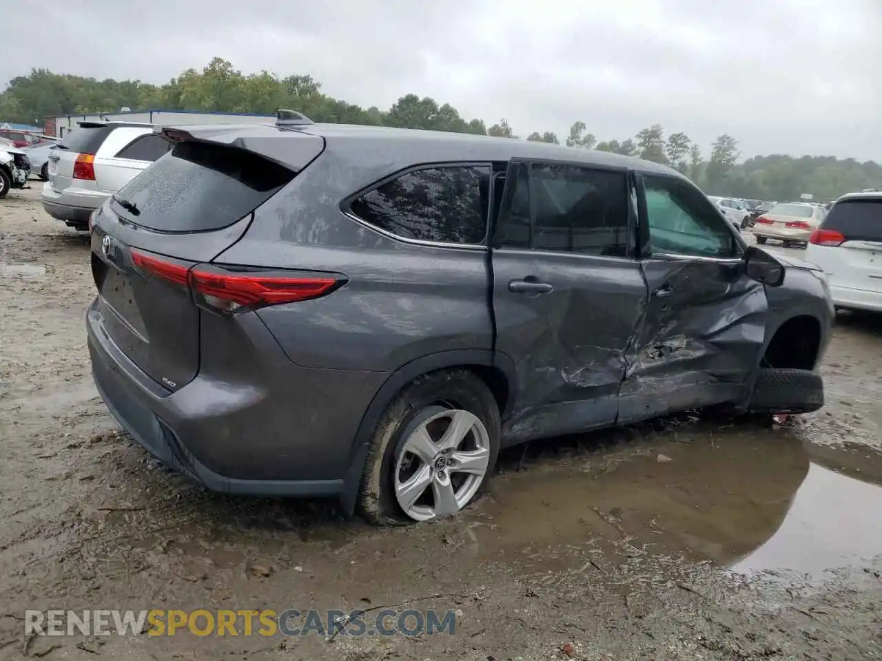 3 Photograph of a damaged car 5TDCZRBH4MS146611 TOYOTA HIGHLANDER 2021