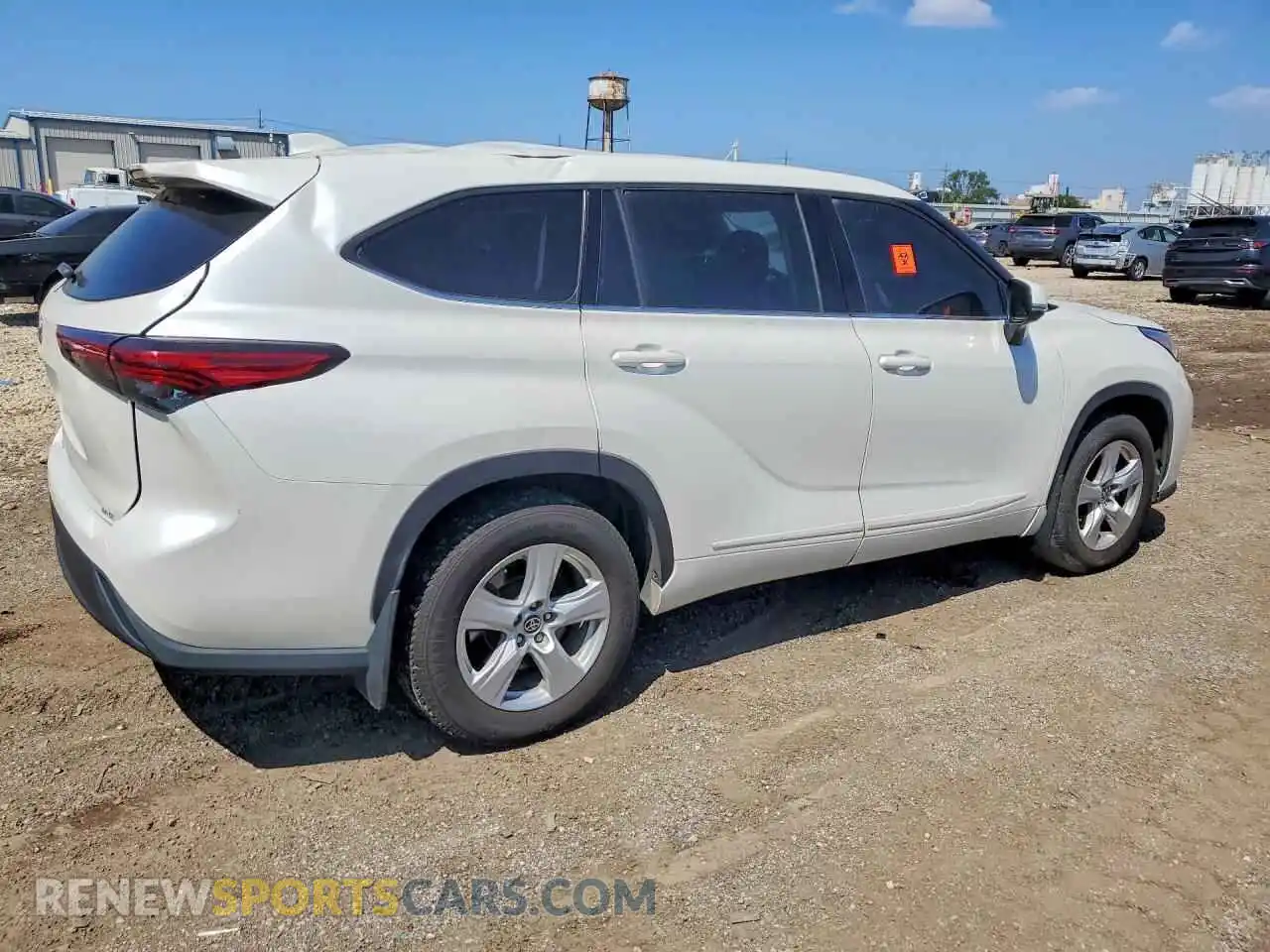 3 Photograph of a damaged car 5TDCZRBH7MS070057 TOYOTA HIGHLANDER 2021