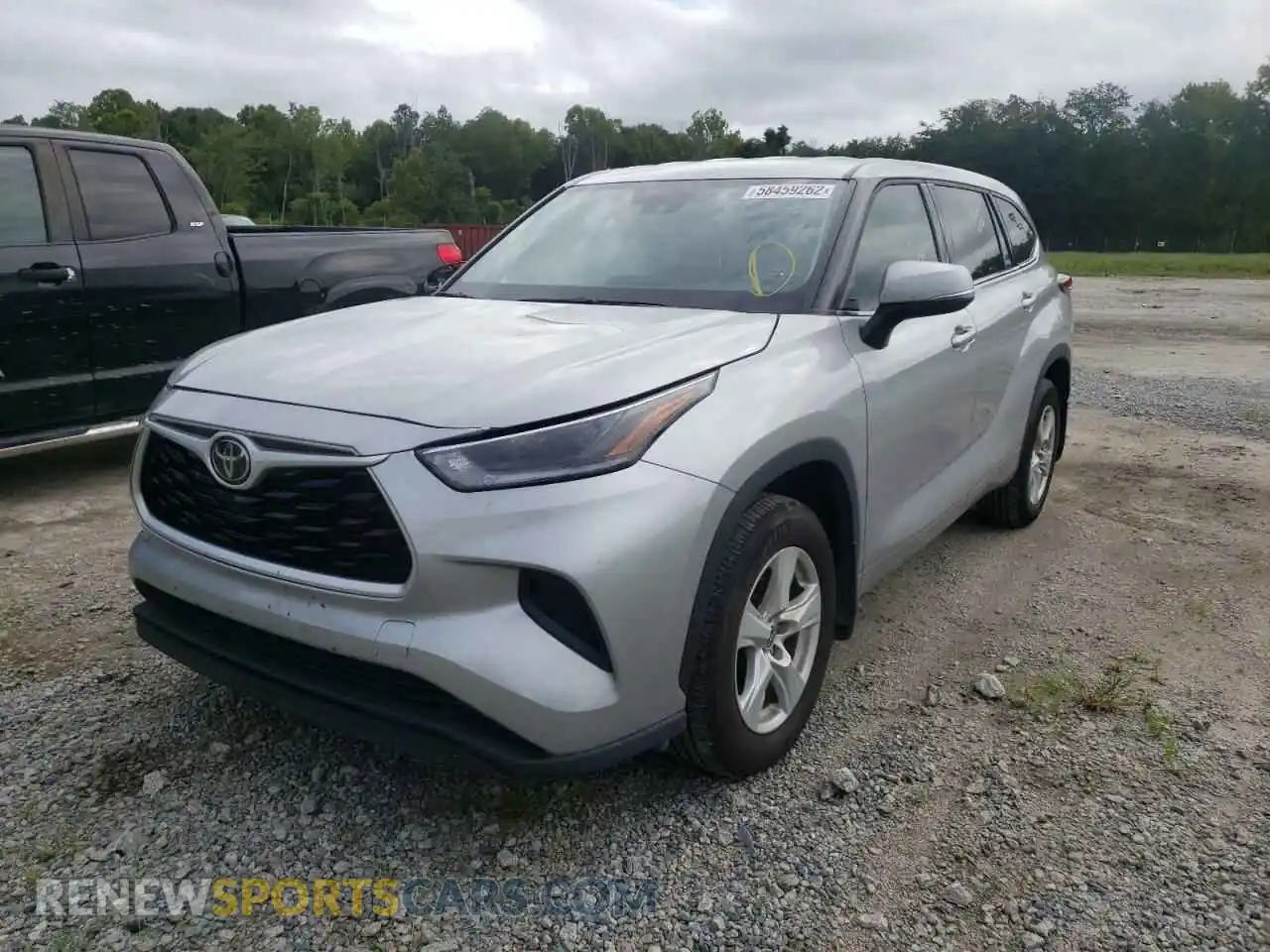 2 Photograph of a damaged car 5TDCZRBH9MS159774 TOYOTA HIGHLANDER 2021