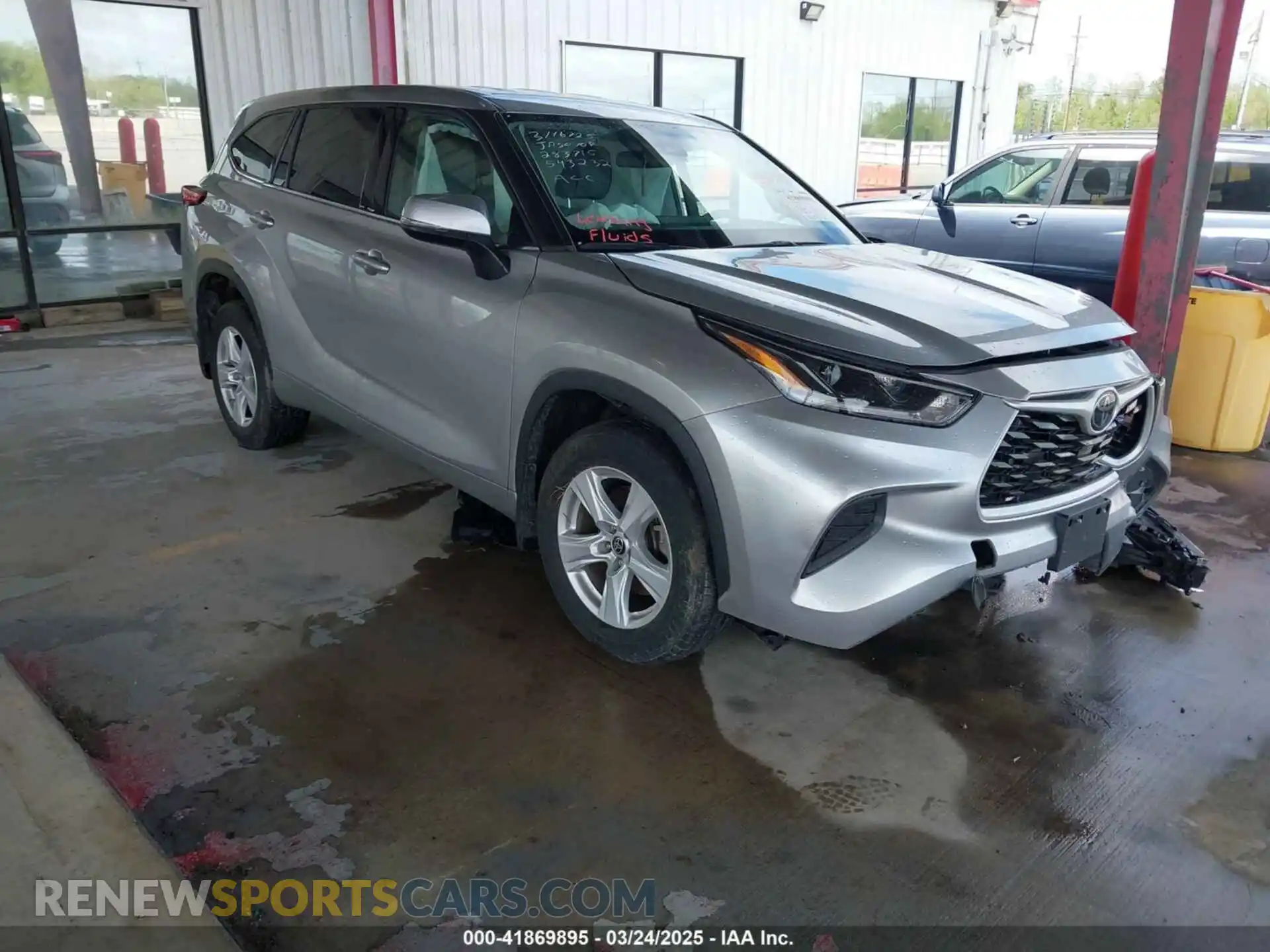 1 fotografías del automóvil dañado 5TDCZRBH9MS543232 TOYOTA HIGHLANDER 2021