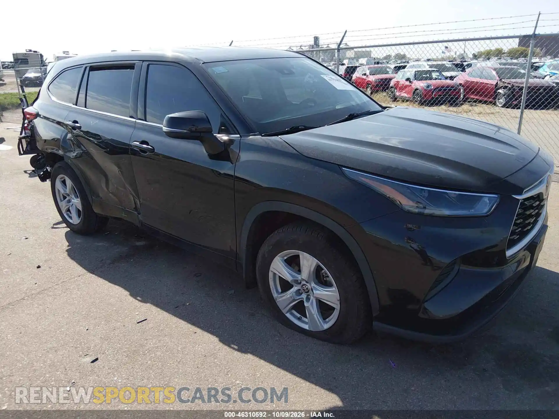 1 Фотография поврежденного автомобиля 5TDCZRBHXMS092487 TOYOTA HIGHLANDER 2021