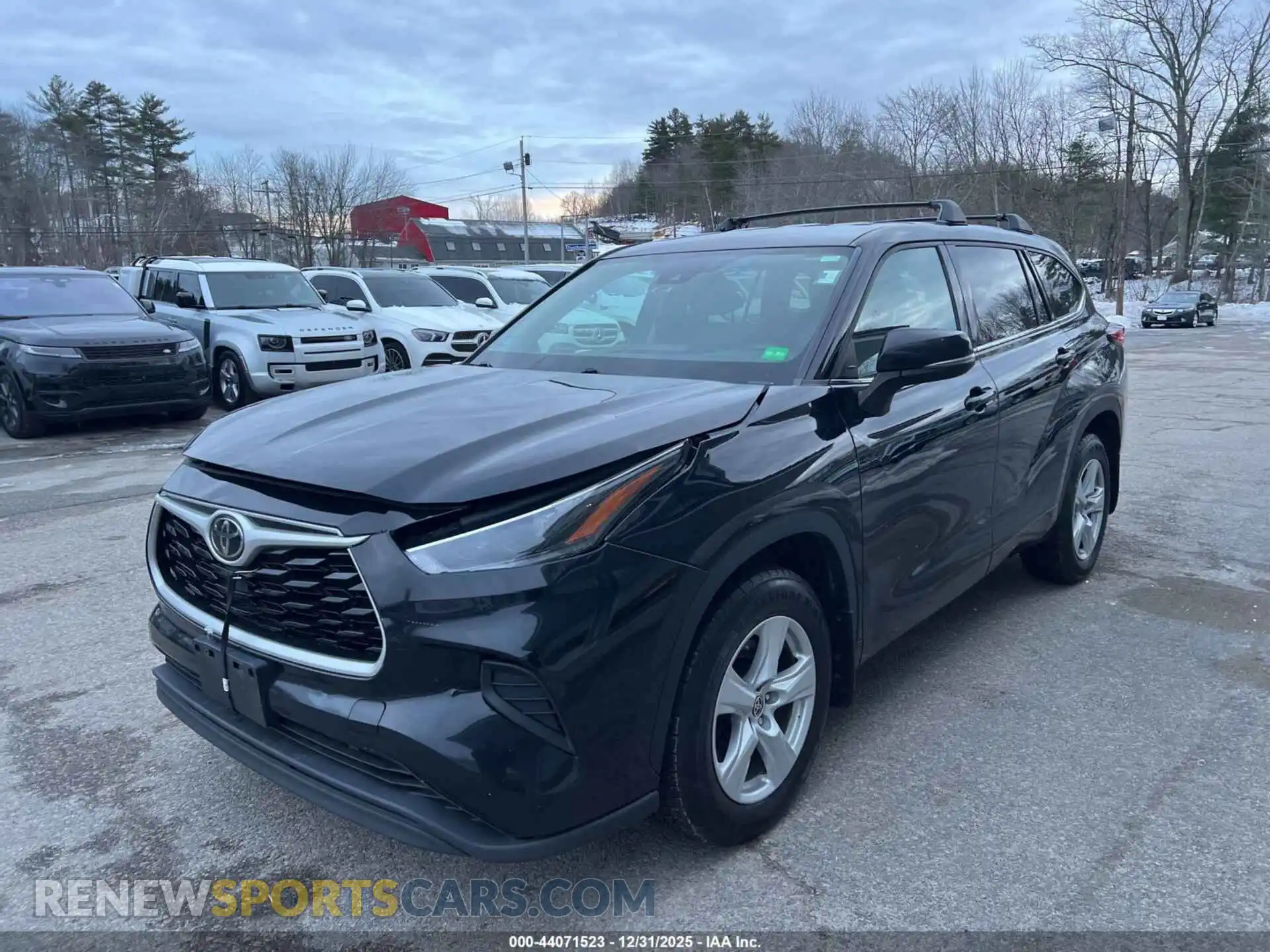 2 Photograph of a damaged car 5TDCZRBHXMS530800 TOYOTA HIGHLANDER 2021