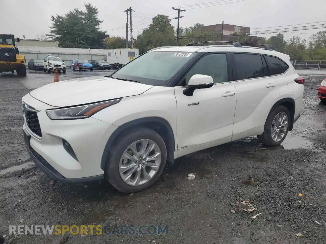 1 Photograph of a damaged car 5TDDBRCH1MS052130 TOYOTA HIGHLANDER 2021