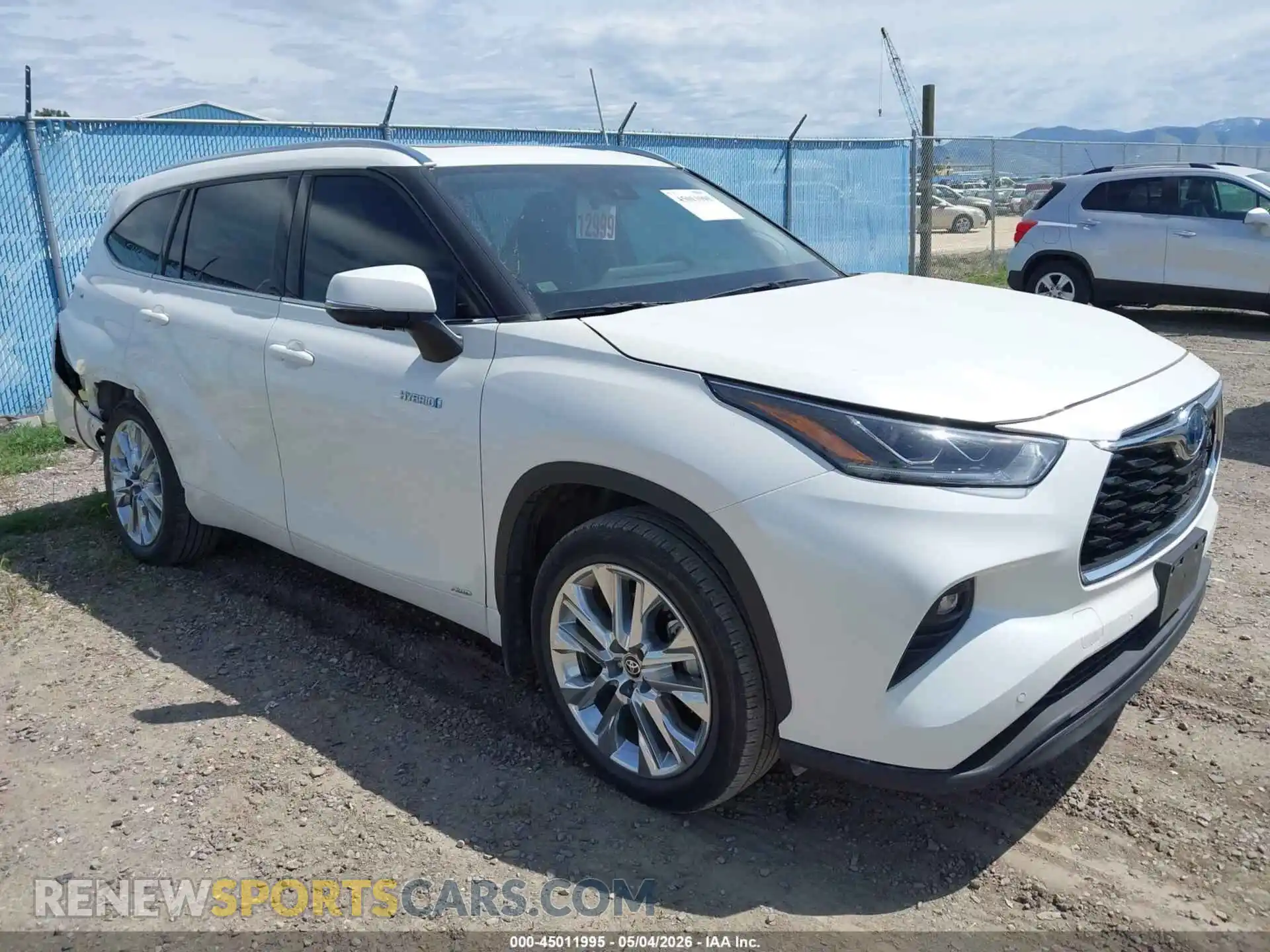 1 Photograph of a damaged car 5TDDBRCH4MS025875 TOYOTA HIGHLANDER 2021