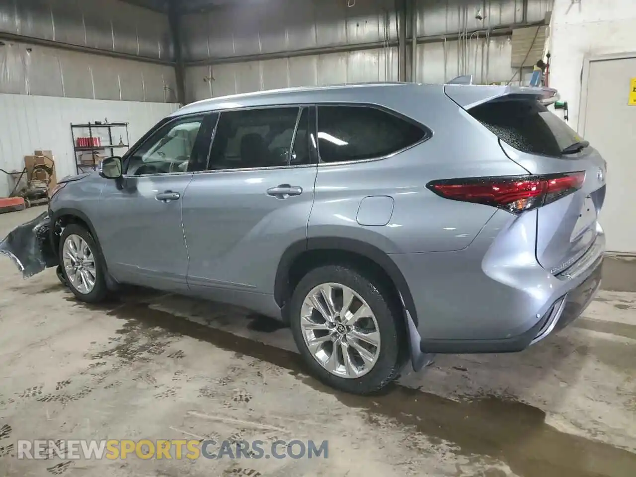 2 Photograph of a damaged car 5TDDZRBH0MS135769 TOYOTA HIGHLANDER 2021