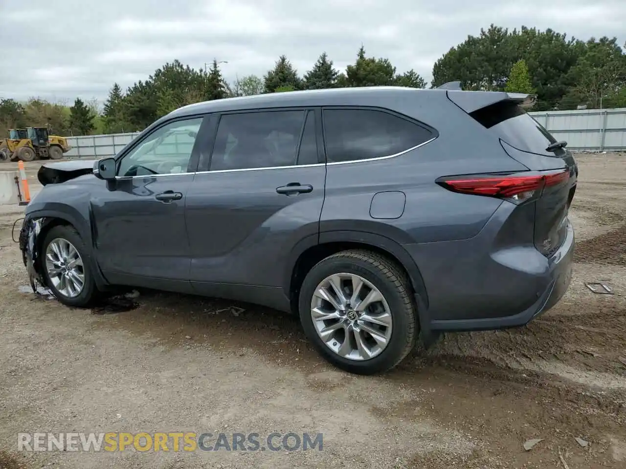 2 Photograph of a damaged car 5TDDZRBH1MS524470 TOYOTA HIGHLANDER 2021