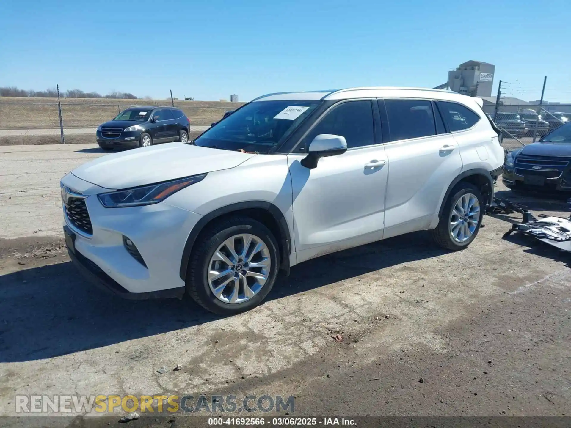 2 Photograph of a damaged car 5TDDZRBH2MS552987 TOYOTA HIGHLANDER 2021
