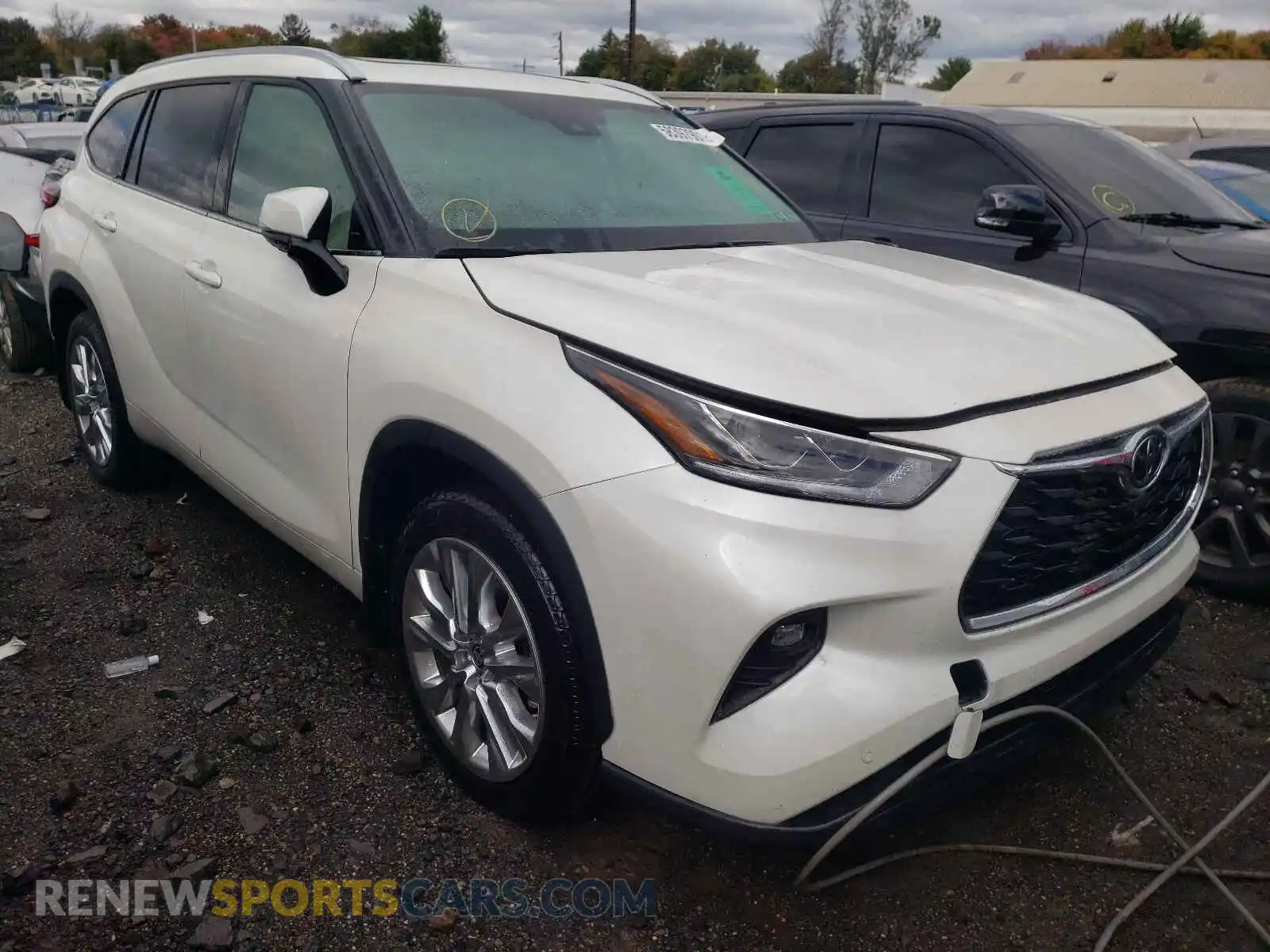1 Фотография поврежденного автомобиля 5TDDZRBH7MS130455 TOYOTA HIGHLANDER 2021