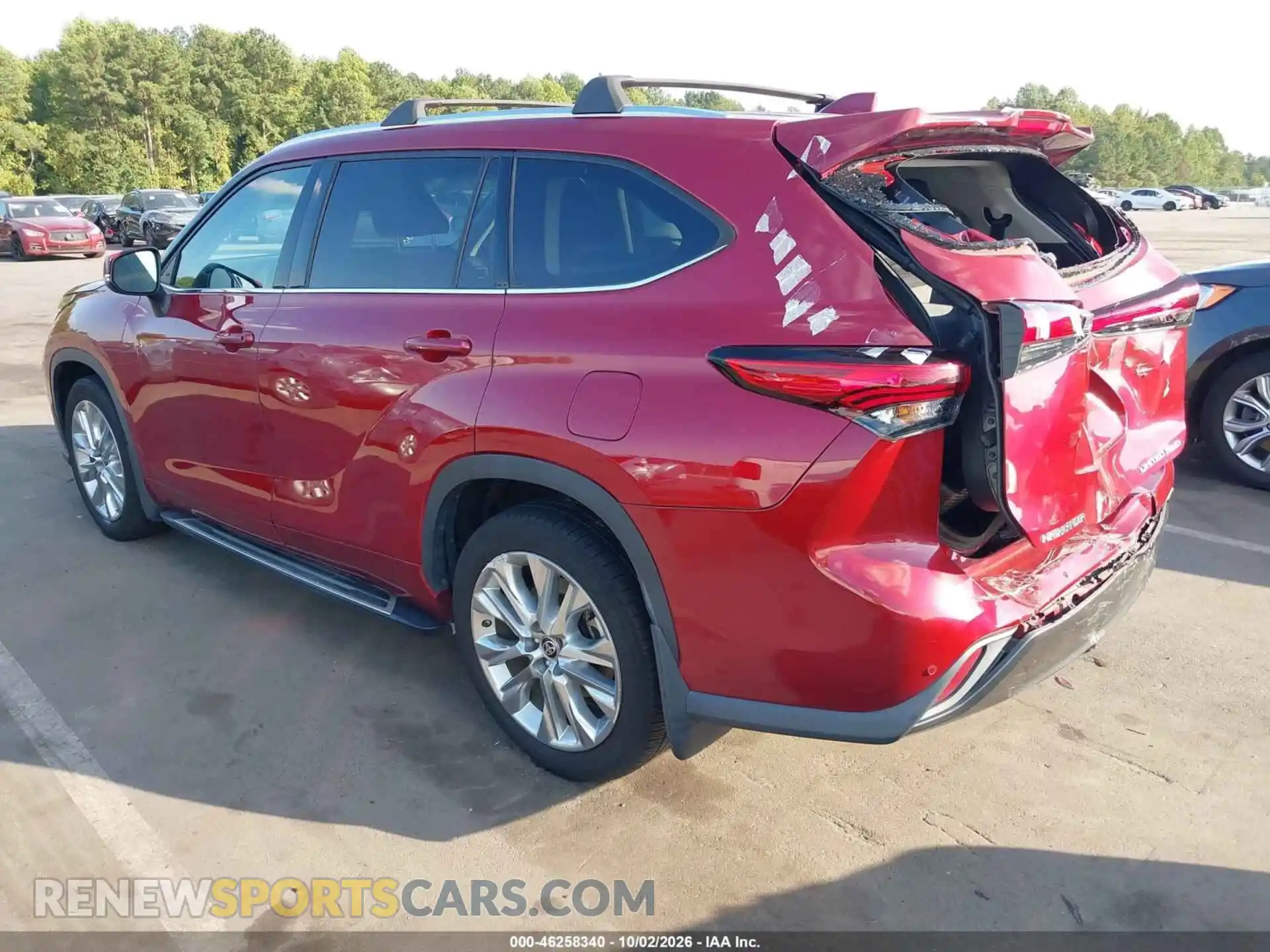 3 Photograph of a damaged car 5TDDZRBH8MS149967 TOYOTA HIGHLANDER 2021
