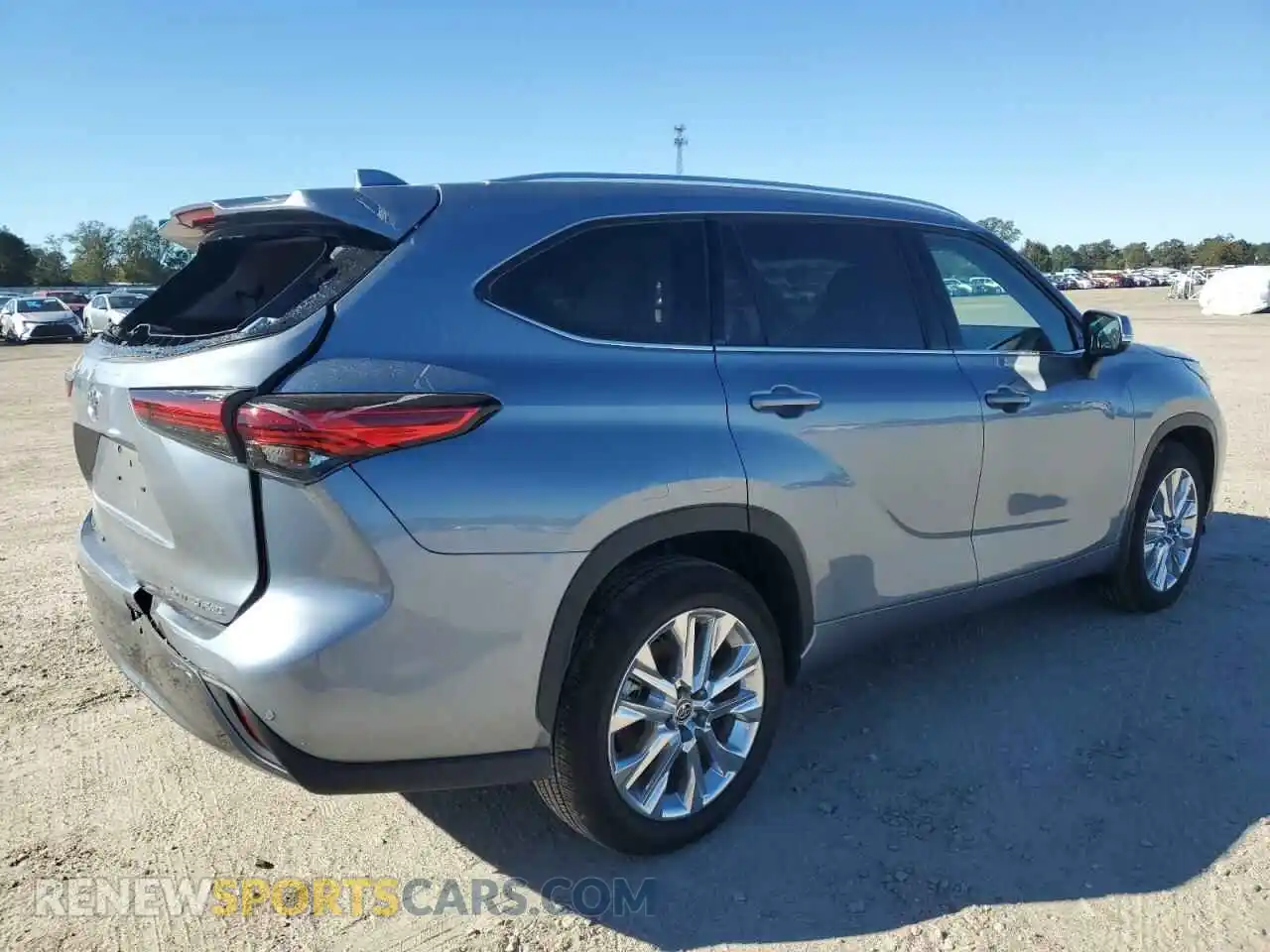 3 fotografías del automóvil dañado 5TDDZRBH9MS111826 TOYOTA HIGHLANDER 2021