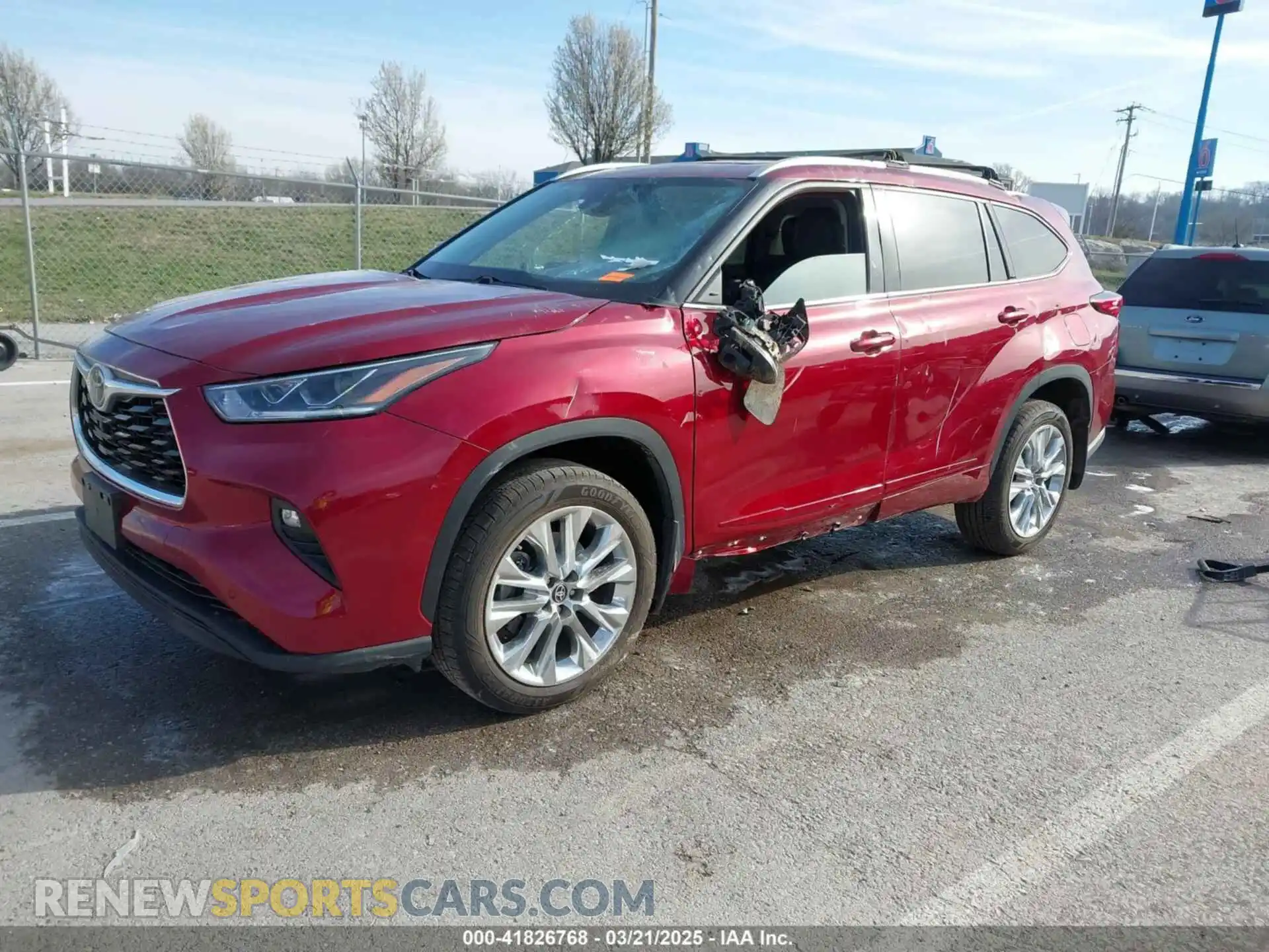 2 Photograph of a damaged car 5TDDZRBHXMS116811 TOYOTA HIGHLANDER 2021
