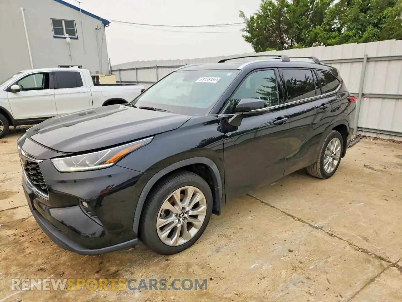 1 Photograph of a damaged car 5TDDZRBHXMS525469 TOYOTA HIGHLANDER 2021