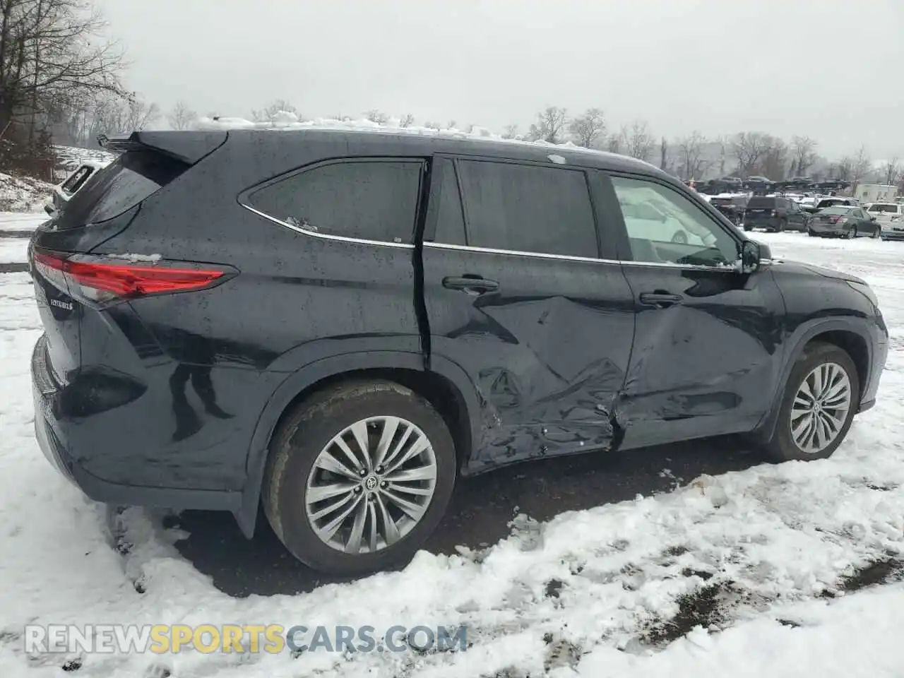 3 Photograph of a damaged car 5TDEBRCH0MS024954 TOYOTA HIGHLANDER 2021