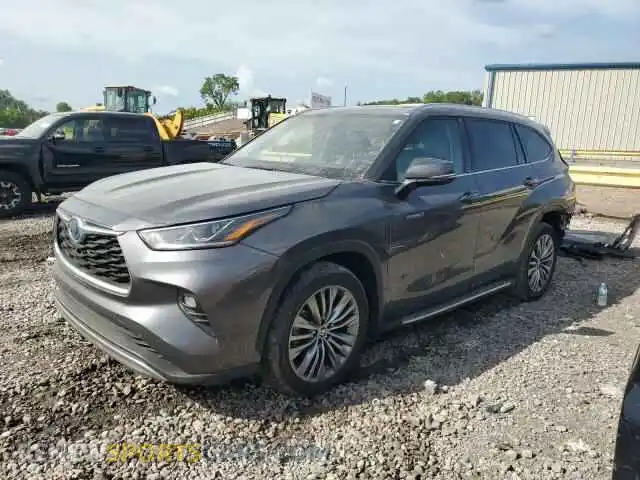 1 Photograph of a damaged car 5TDFARAH5MS012308 TOYOTA HIGHLANDER 2021