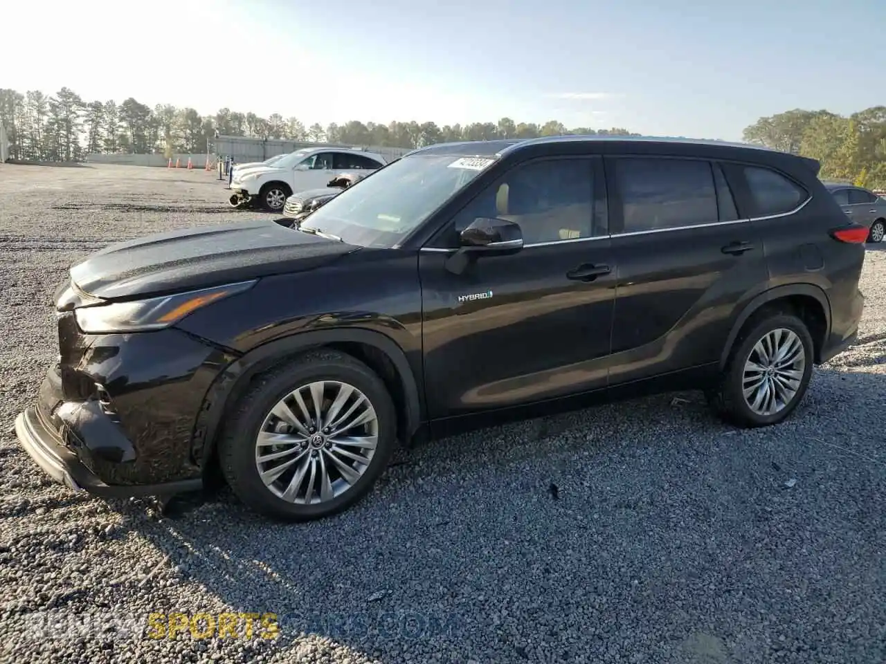 1 Photograph of a damaged car 5TDFARAH8MS012416 TOYOTA HIGHLANDER 2021
