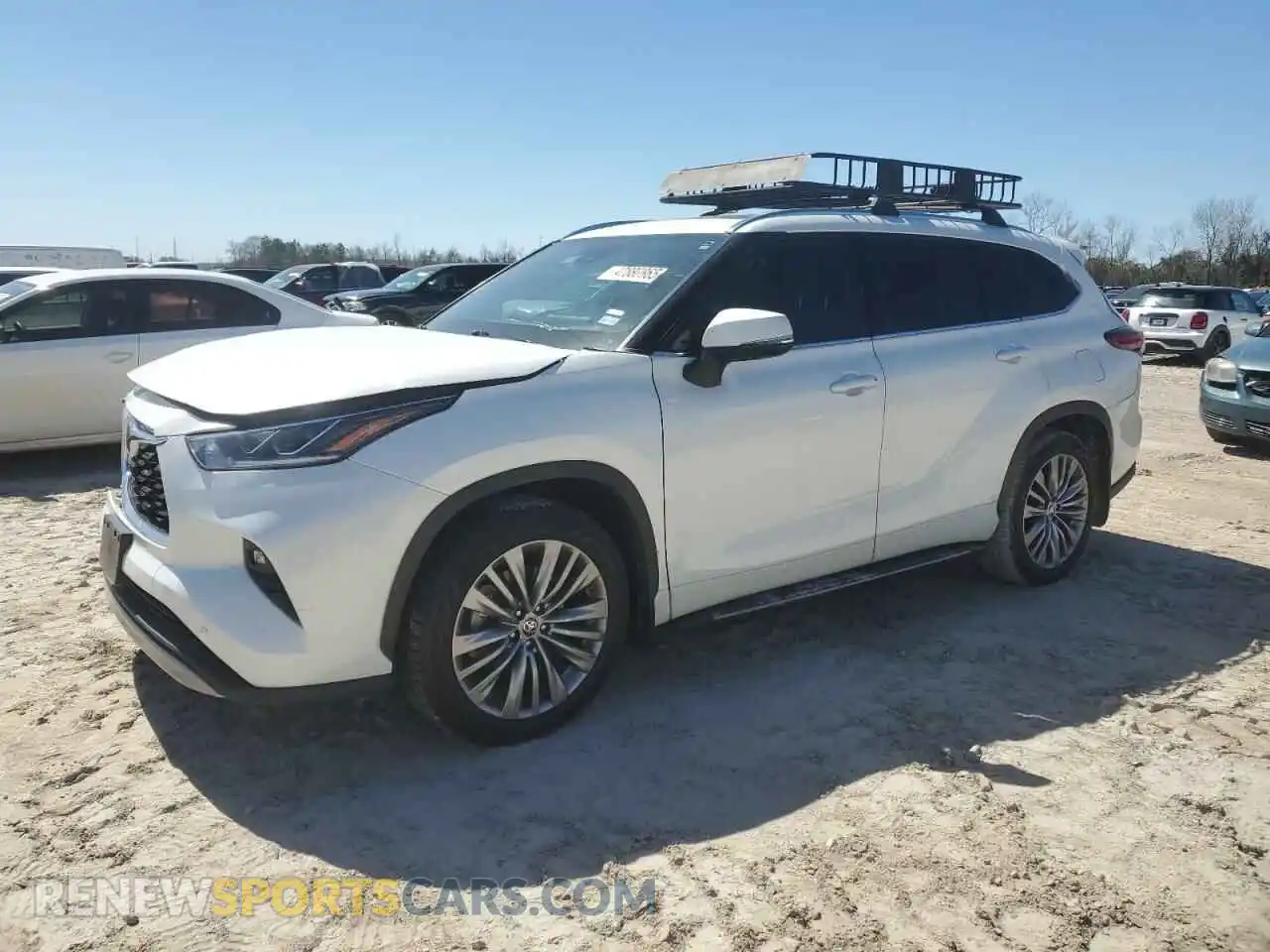 1 Photograph of a damaged car 5TDFZRAH1MS049929 TOYOTA HIGHLANDER 2021