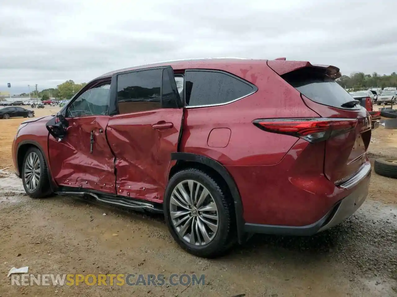 2 Photograph of a damaged car 5TDFZRAH1MS080498 TOYOTA HIGHLANDER 2021