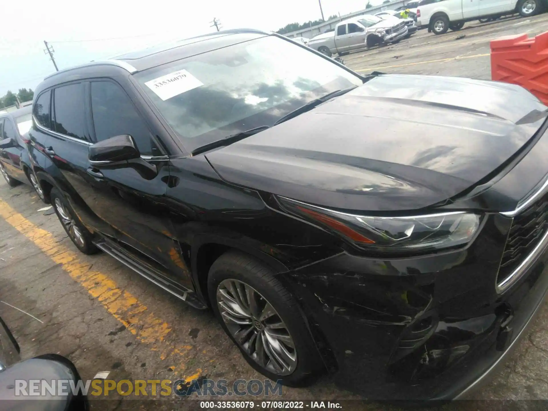 1 Photograph of a damaged car 5TDFZRAH3MS041766 TOYOTA HIGHLANDER 2021