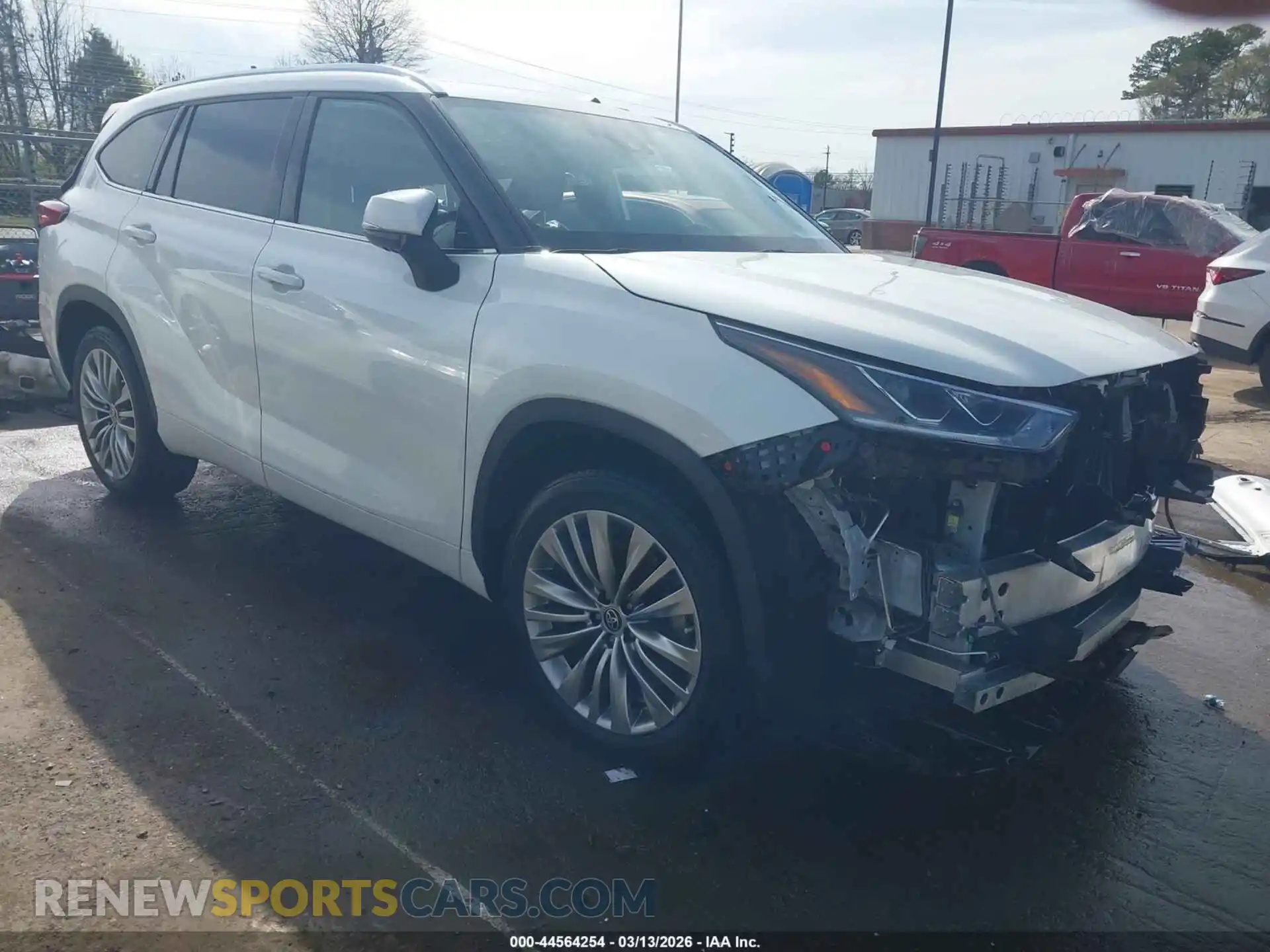 1 Photograph of a damaged car 5TDFZRAH3MS053965 TOYOTA HIGHLANDER 2021