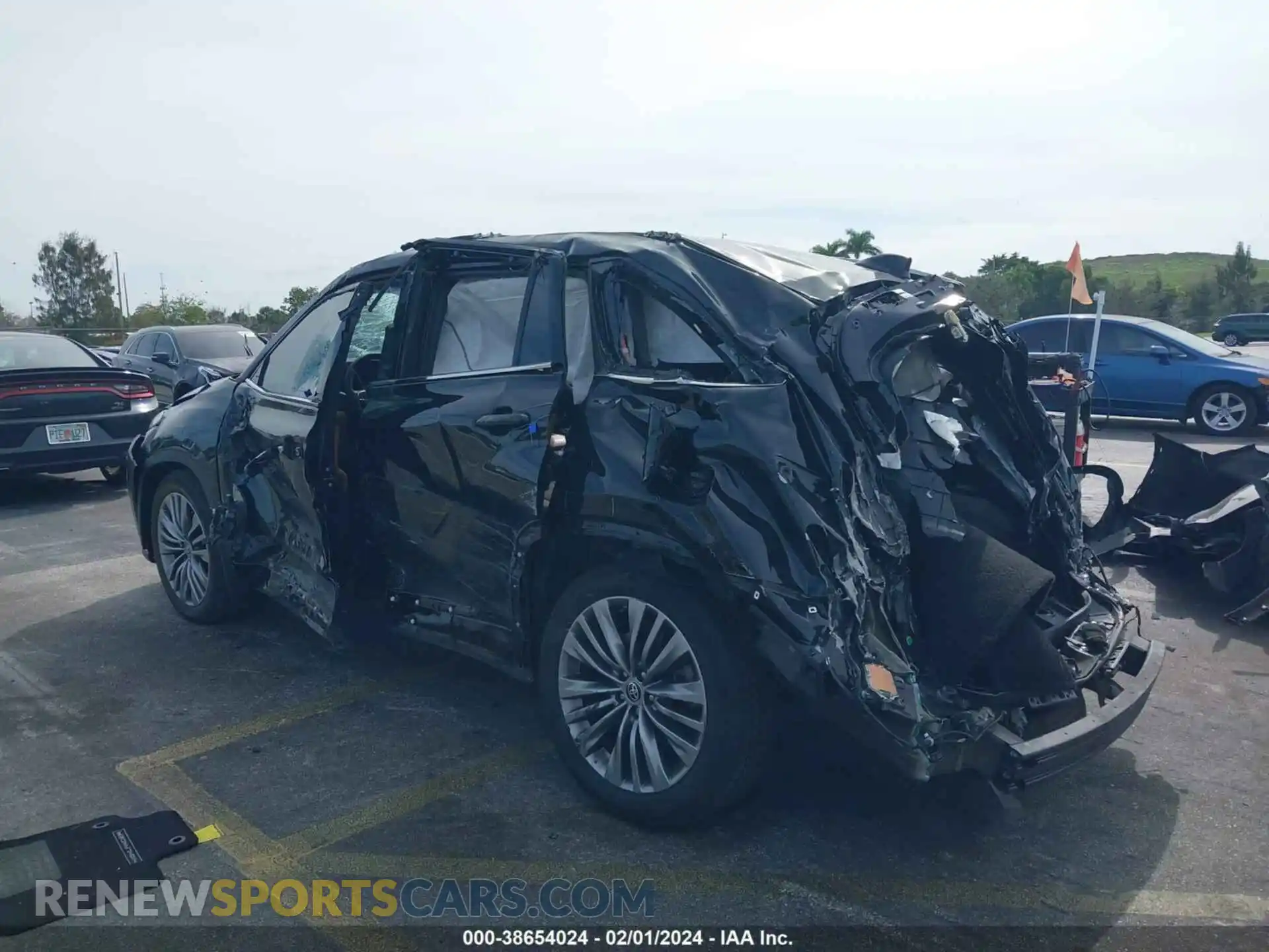 3 Photograph of a damaged car 5TDFZRAH6MS036030 TOYOTA HIGHLANDER 2021