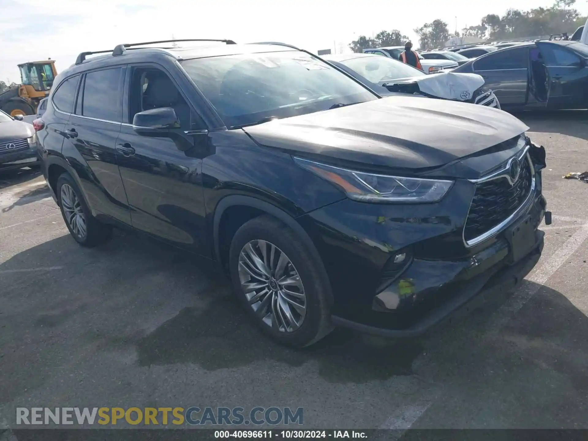 1 Photograph of a damaged car 5TDFZRAH6MS066483 TOYOTA HIGHLANDER 2021