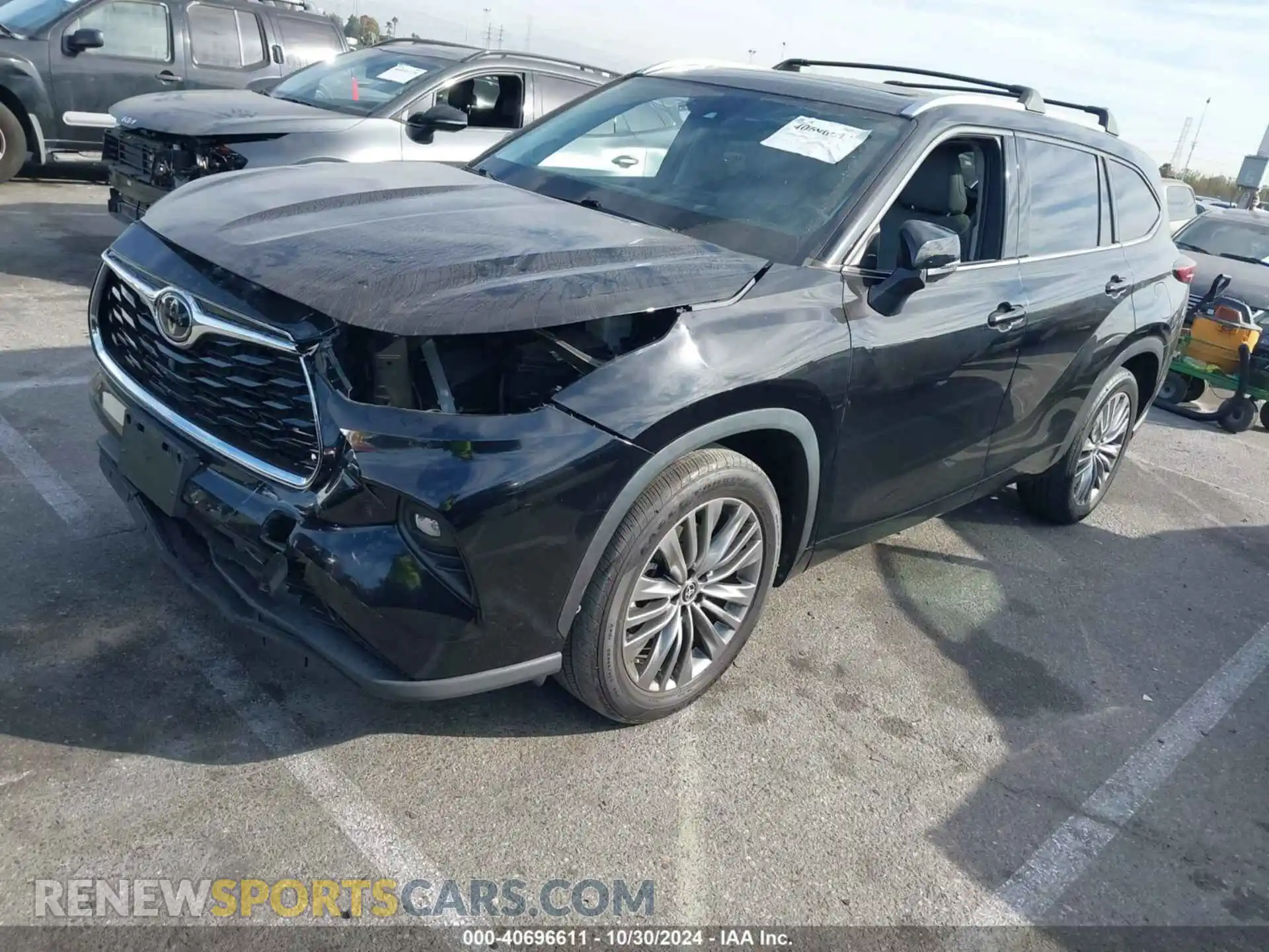 2 Photograph of a damaged car 5TDFZRAH6MS066483 TOYOTA HIGHLANDER 2021