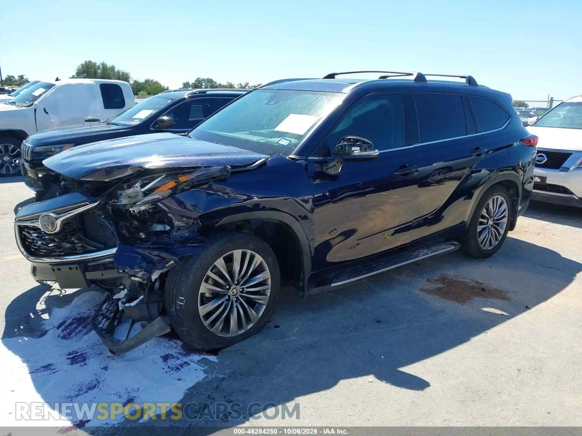 2 Photograph of a damaged car 5TDFZRAH7MS065357 TOYOTA HIGHLANDER 2021