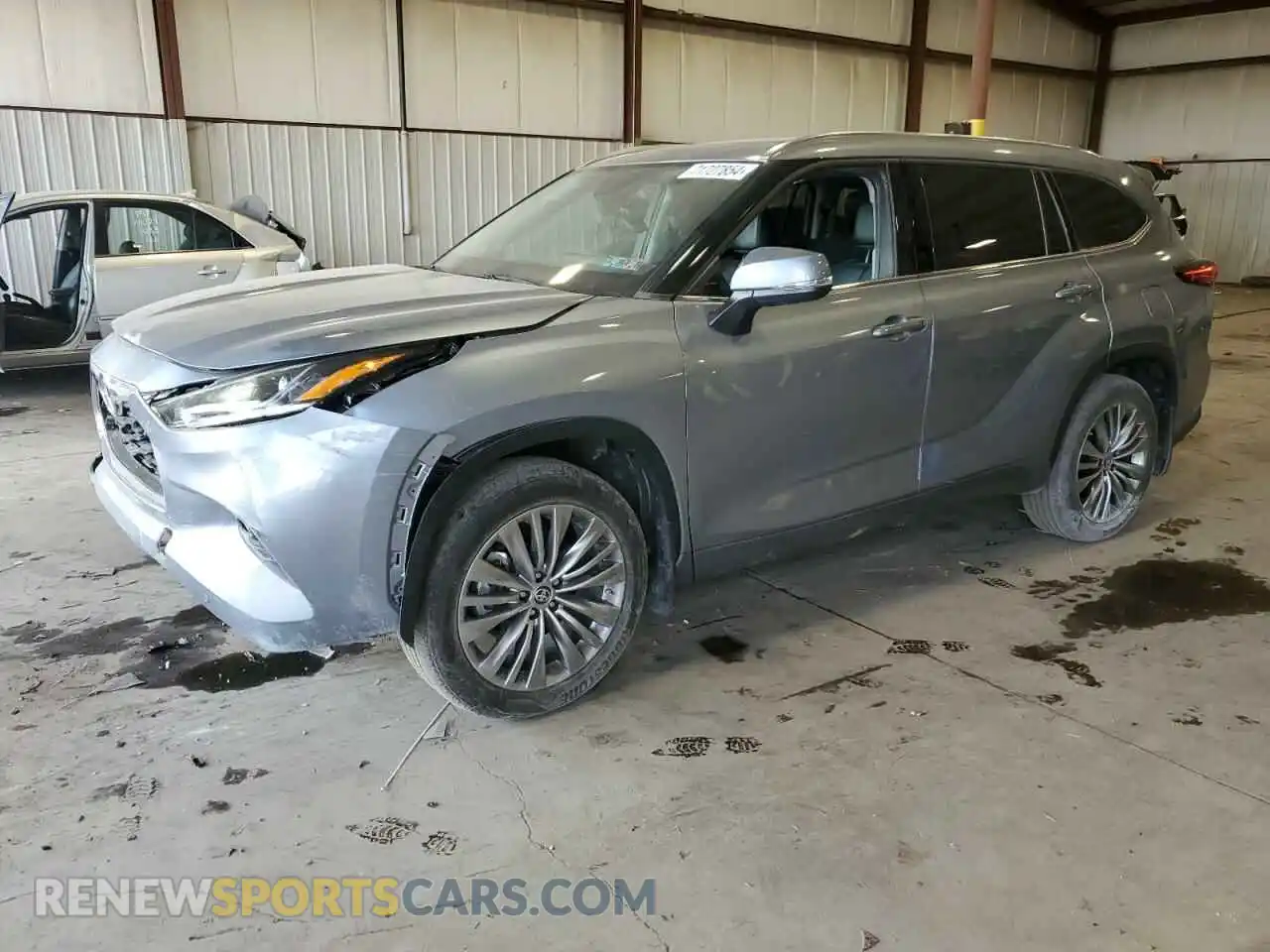 1 Photograph of a damaged car 5TDFZRBH0MS111657 TOYOTA HIGHLANDER 2021