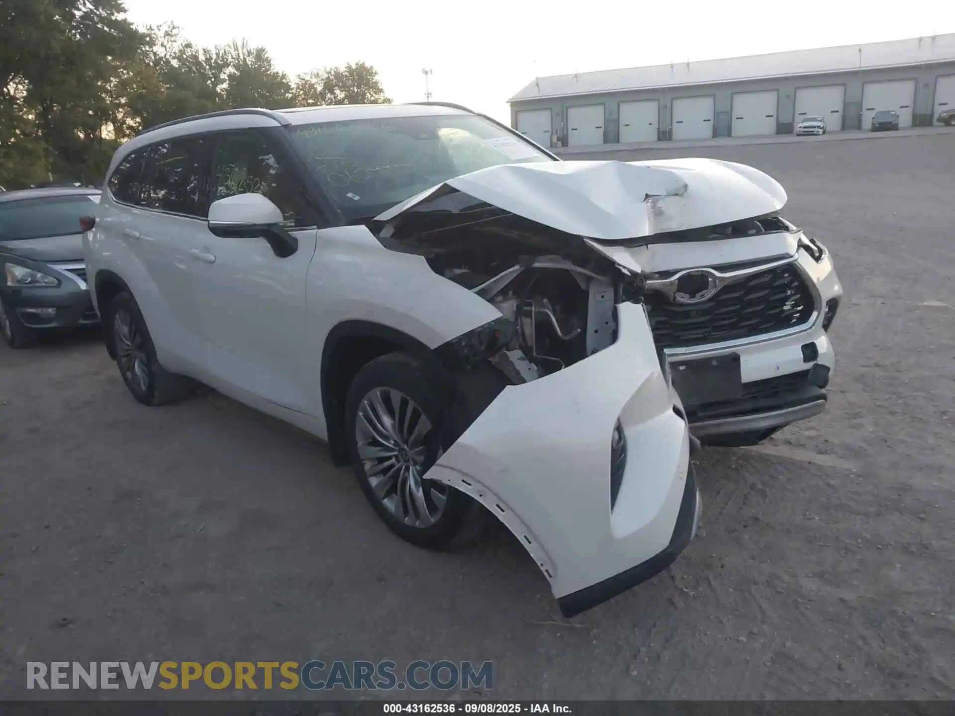 1 fotografías del automóvil dañado 5TDFZRBH1MS062985 TOYOTA HIGHLANDER 2021