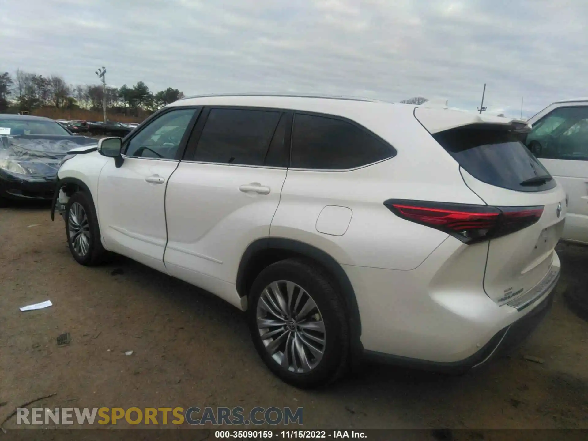 3 Photograph of a damaged car 5TDFZRBH2MS067709 TOYOTA HIGHLANDER 2021
