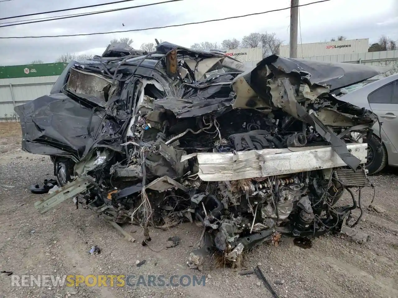 1 Photograph of a damaged car 5TDFZRBH3MS095339 TOYOTA HIGHLANDER 2021