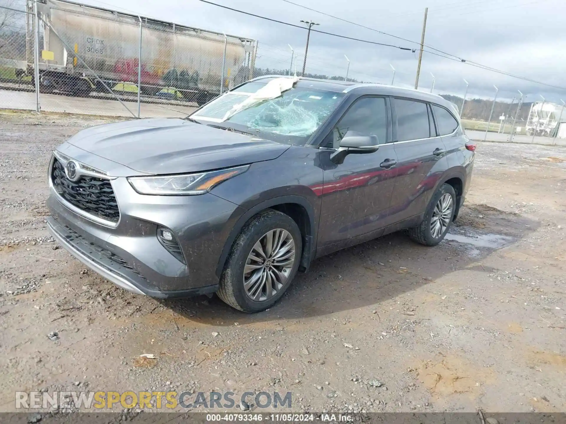 2 Photograph of a damaged car 5TDFZRBH3MS118845 TOYOTA HIGHLANDER 2021